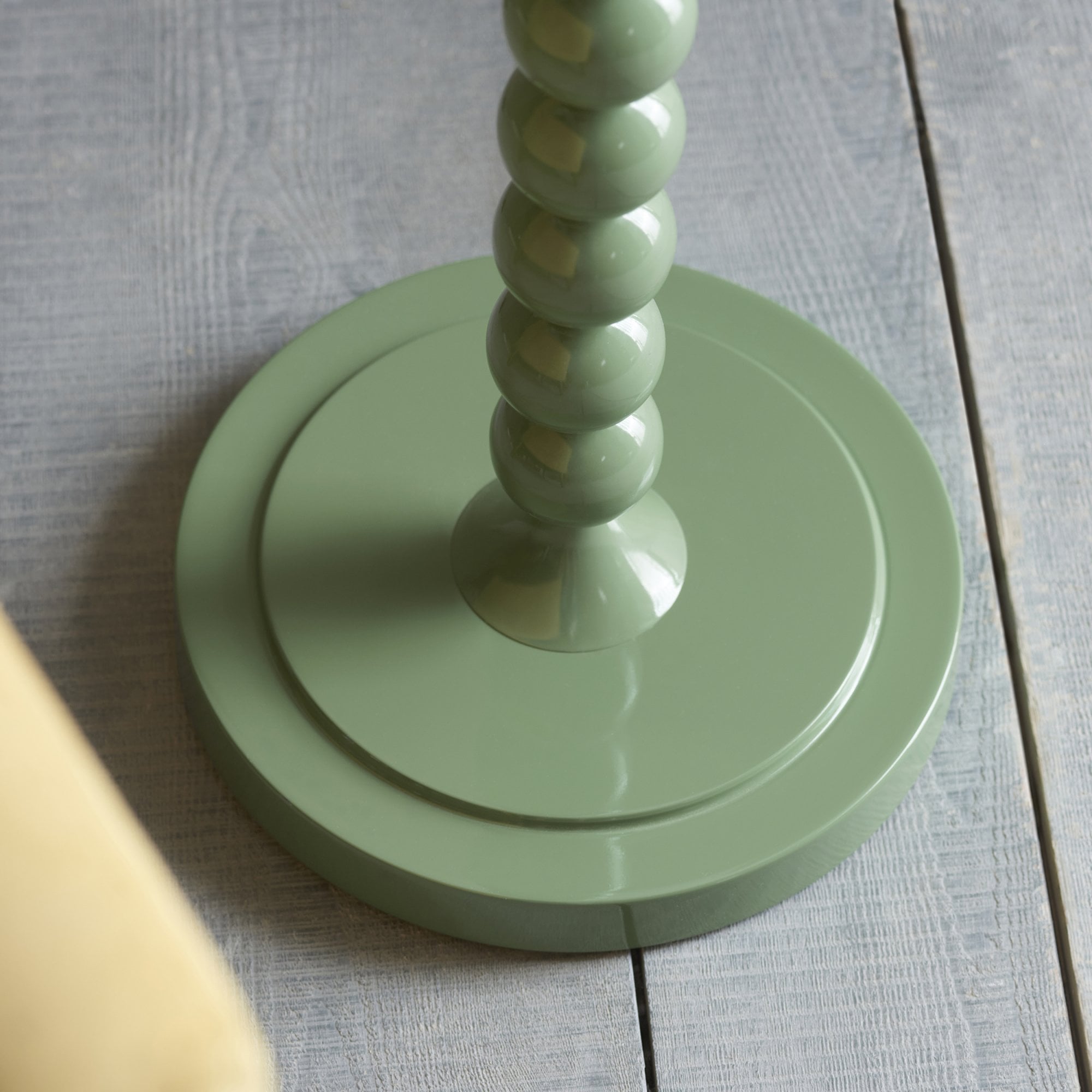 Endon Higgledy Single Light Floor - Gloss Cotswold Green Paint