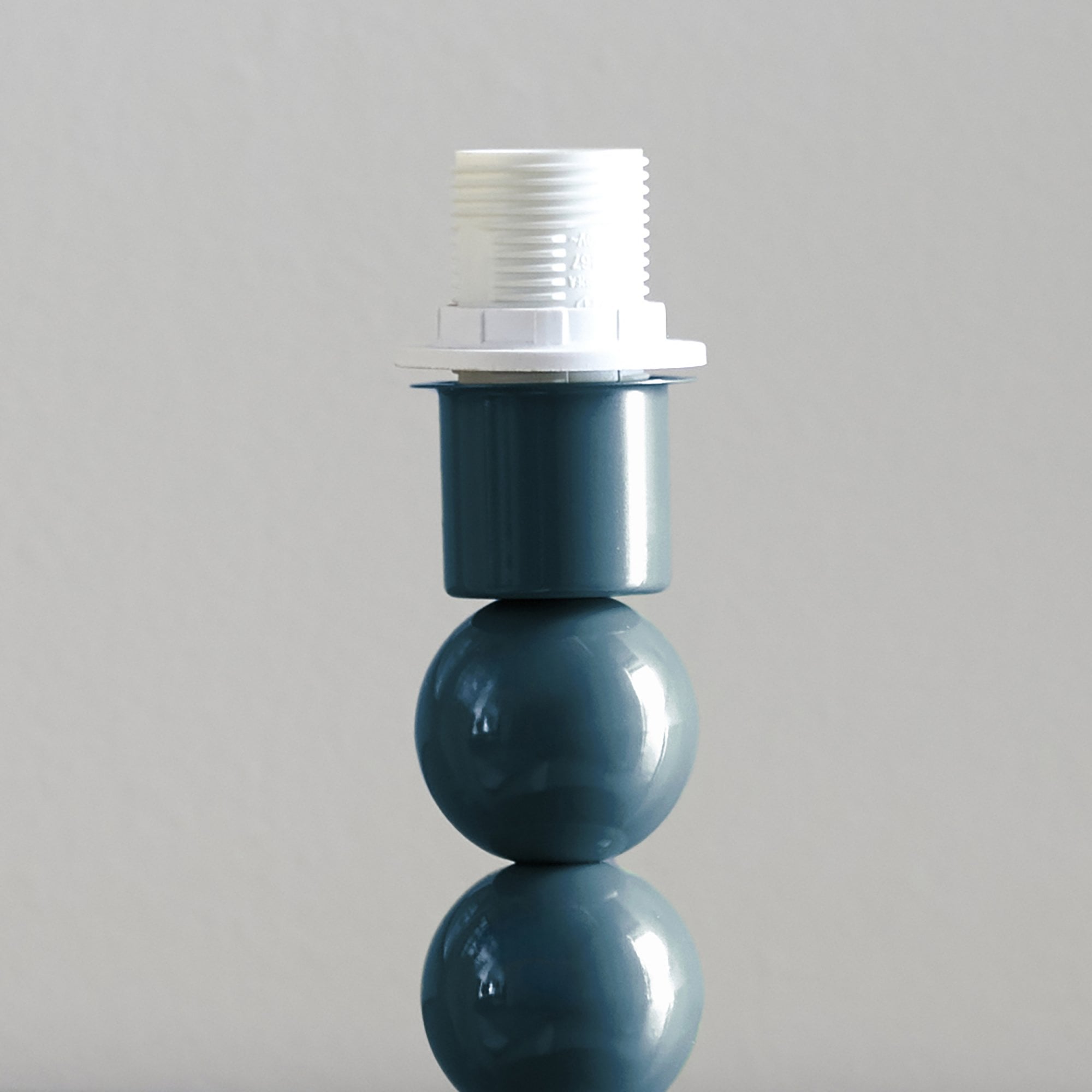 Endon Higgledy Single Light Table Lamp - Gloss Marlin Blue Paint