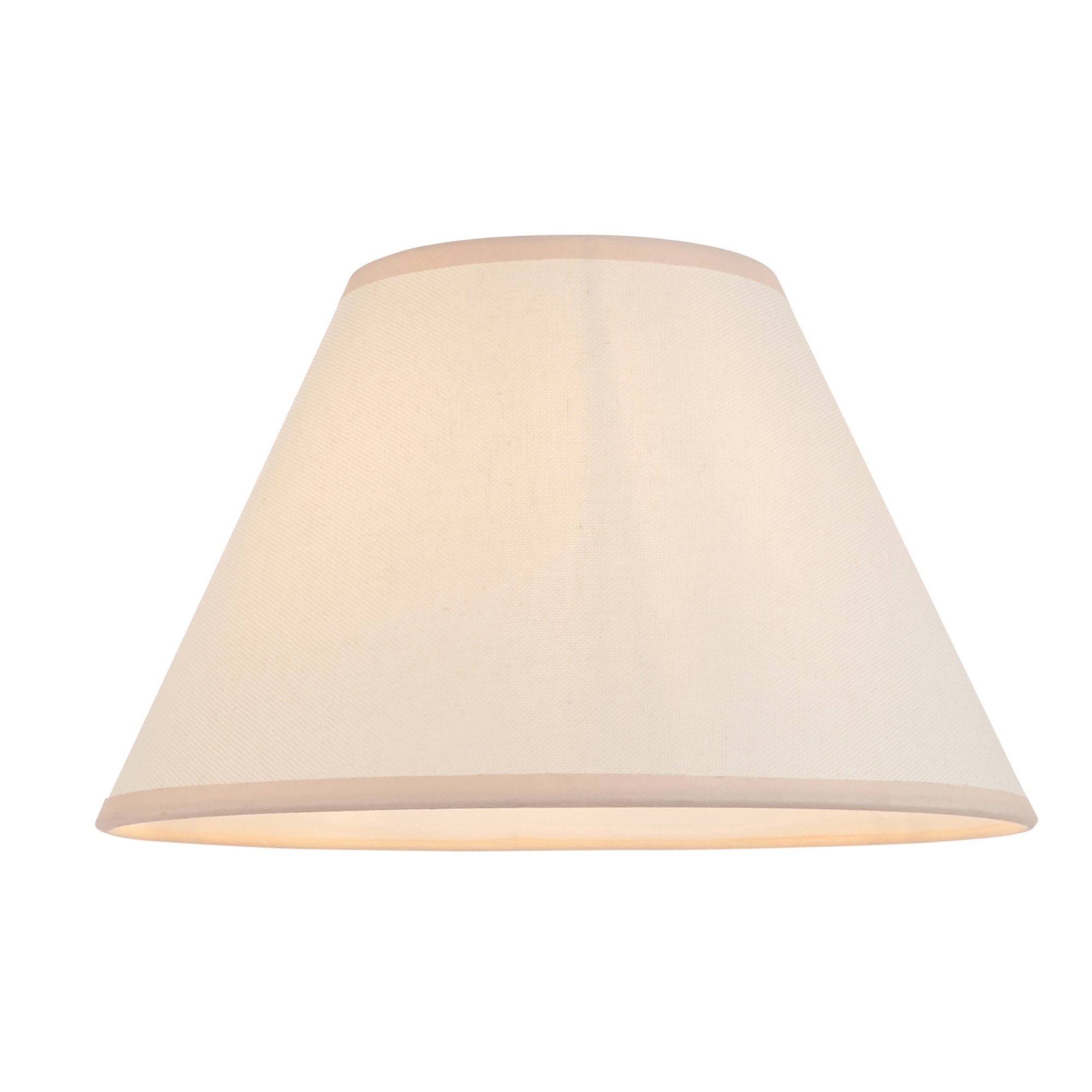 Endon Hidcote Table Lamp & Ivy 30cm Vintage White Shade