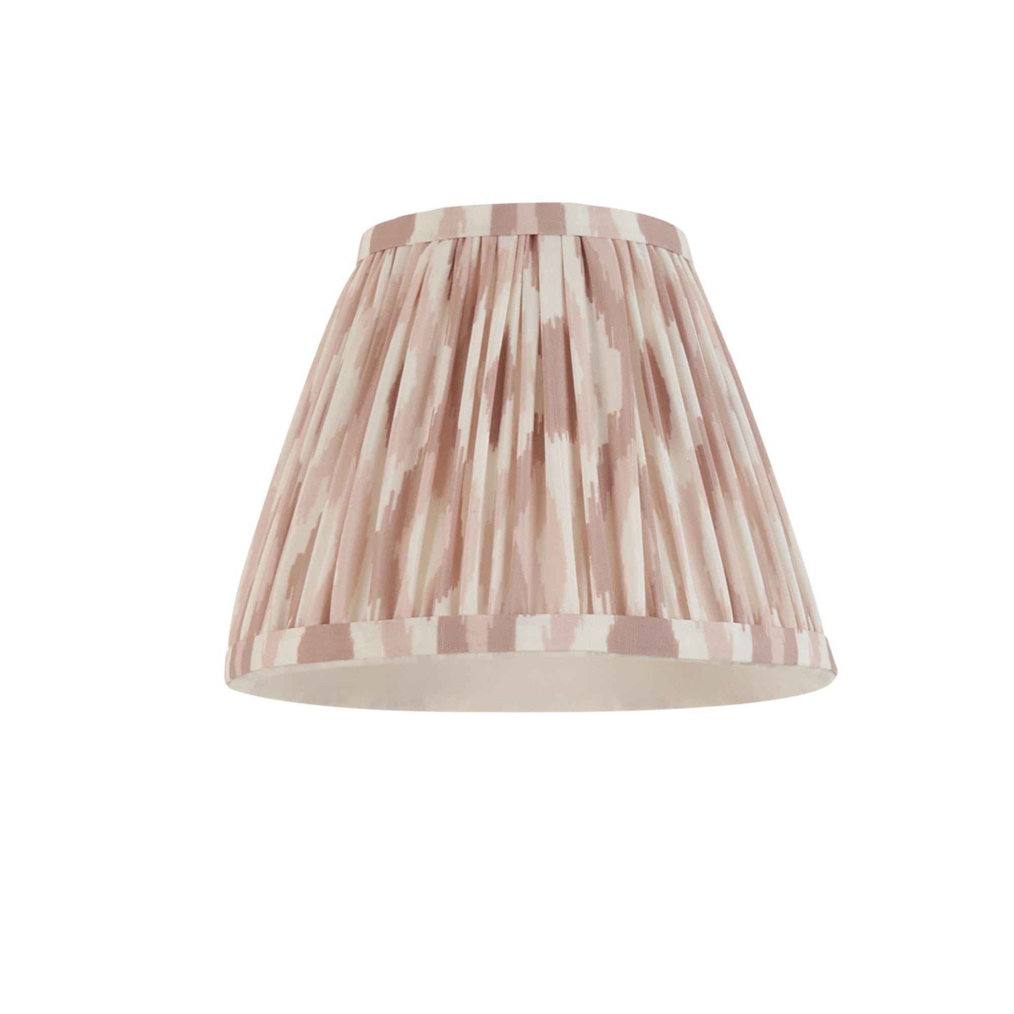 Endon Burley Rechargeable Wall Light & Ikat 16cm Neutral Shade