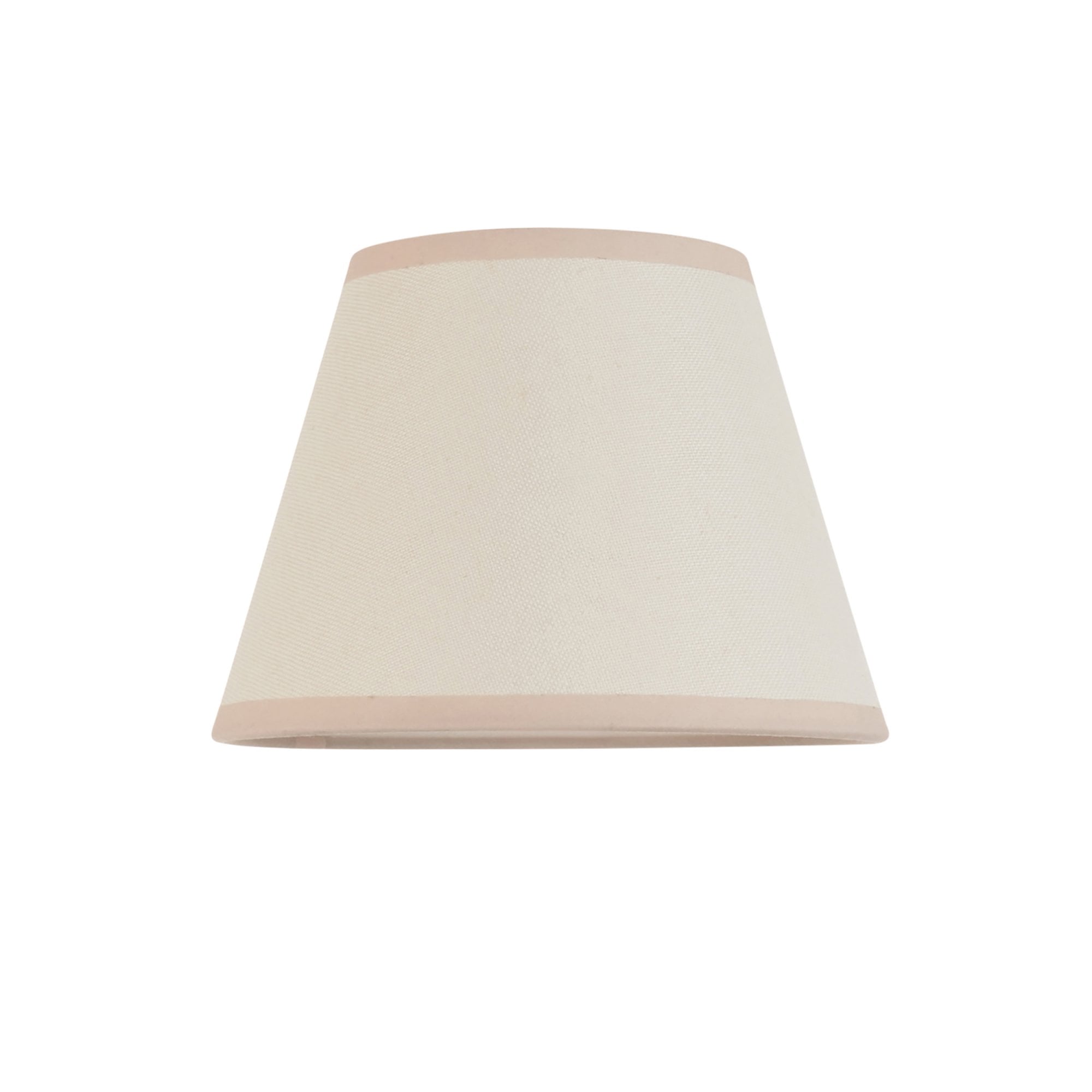 Endon Obelisk T Bar Wall Light & Ivy 20cm Vintage White Shade