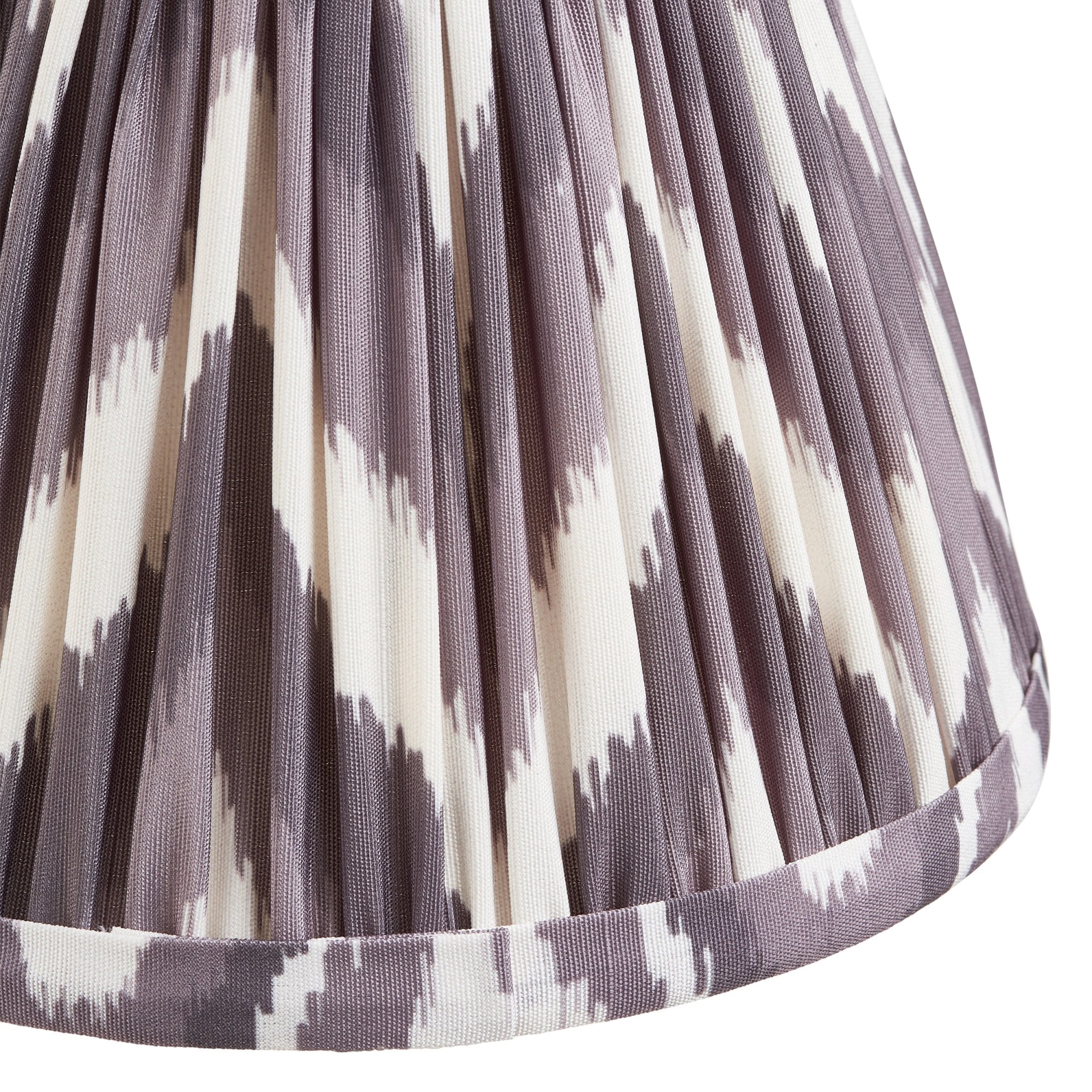 Endon Chester Wall Light & Zigzag 16cm Pearl Grey Shade