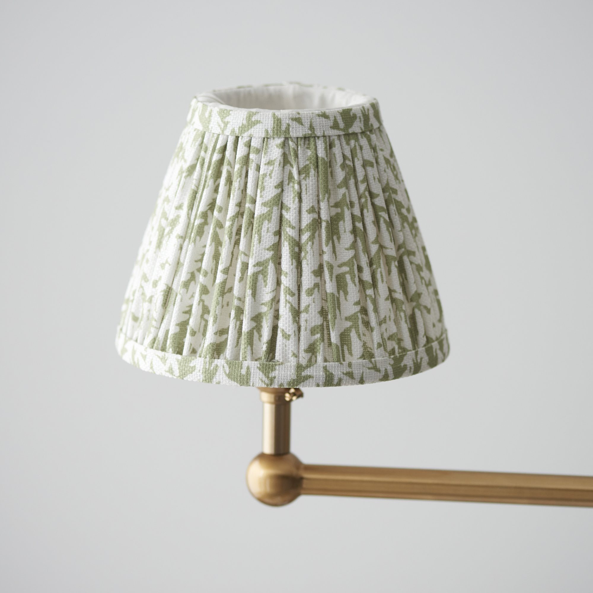 Endon Santiago Pendant & Leaf 16cm Herb Garden Green Shade