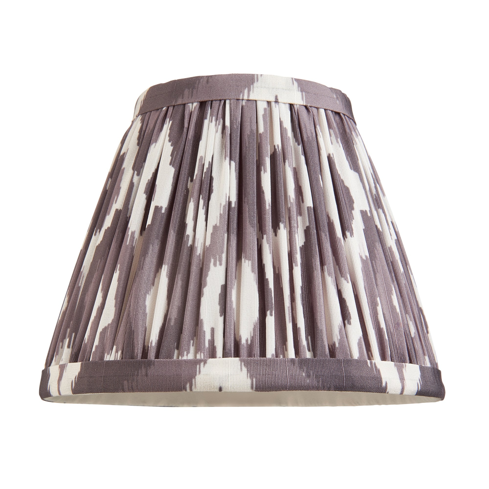 Endon Santiago Wall Light & Ikat 16cm Pearl Grey Shade