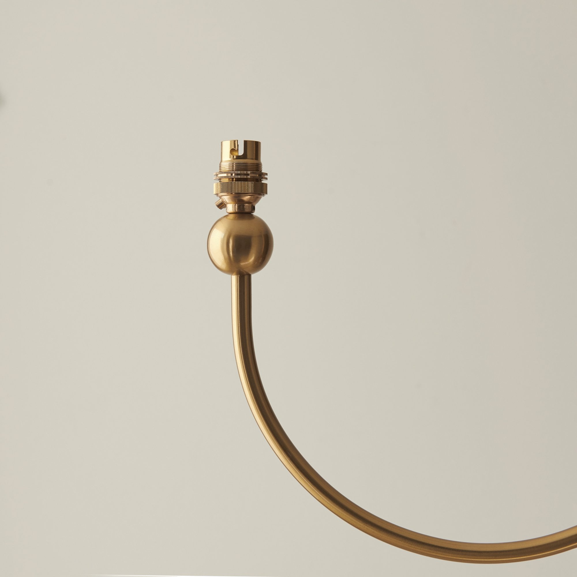 Endon Santiago Curved Brushed Aged Brass 5 Light Pendant & Ripple 16cm Marlin Blue Shade