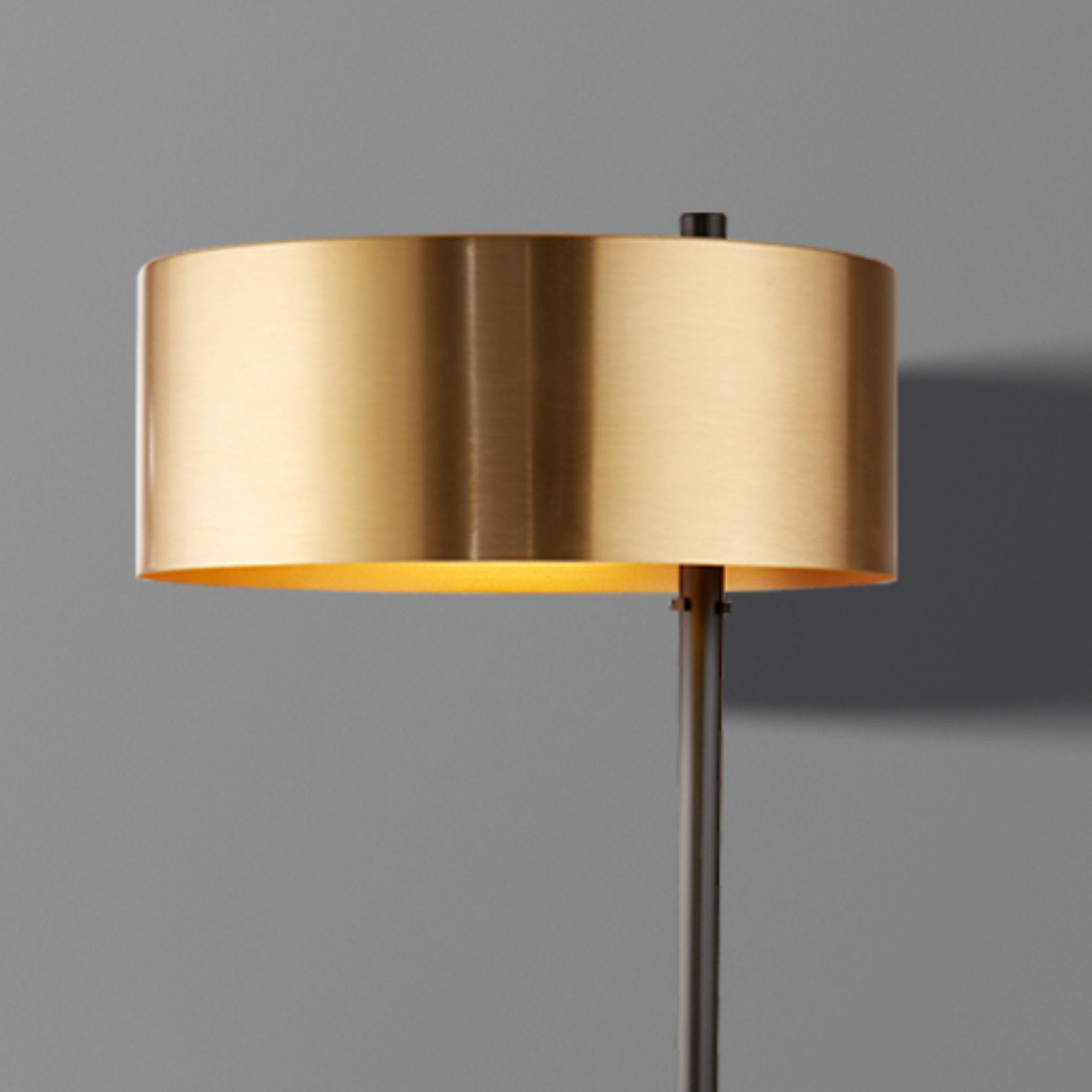 Searchlight Kearsley Table Lamp - Black & Gold Metal