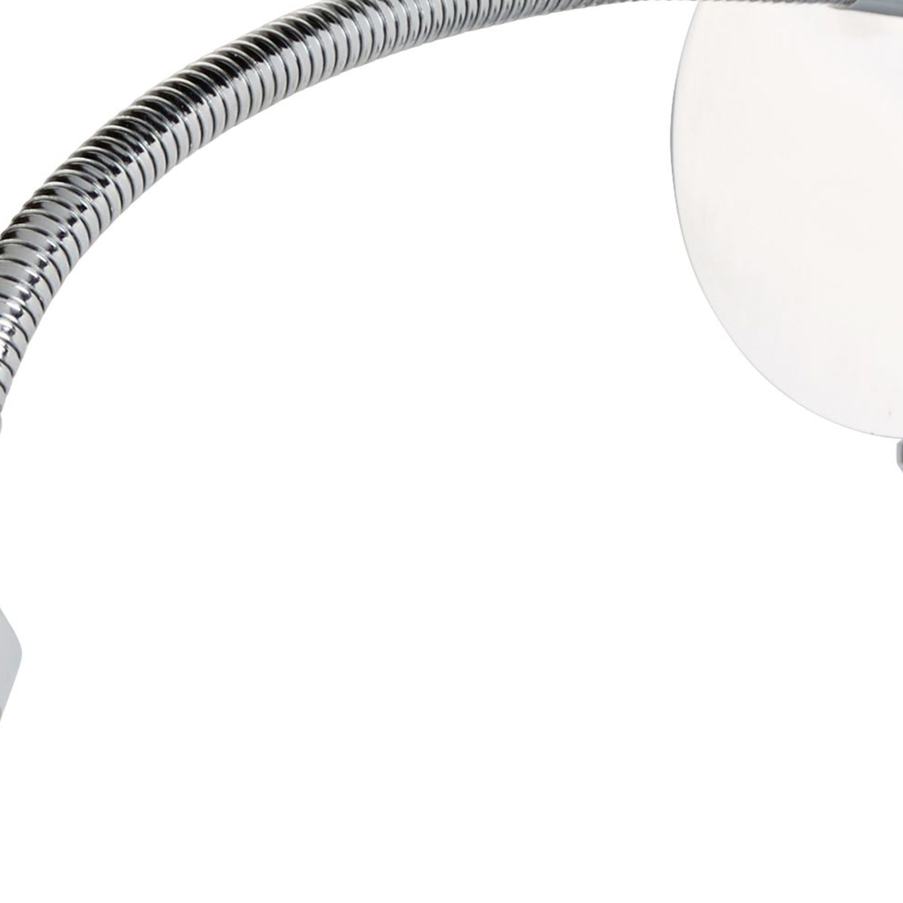 Searchlight LED Adjustable Wall Light - Flexi Arm - Chrome