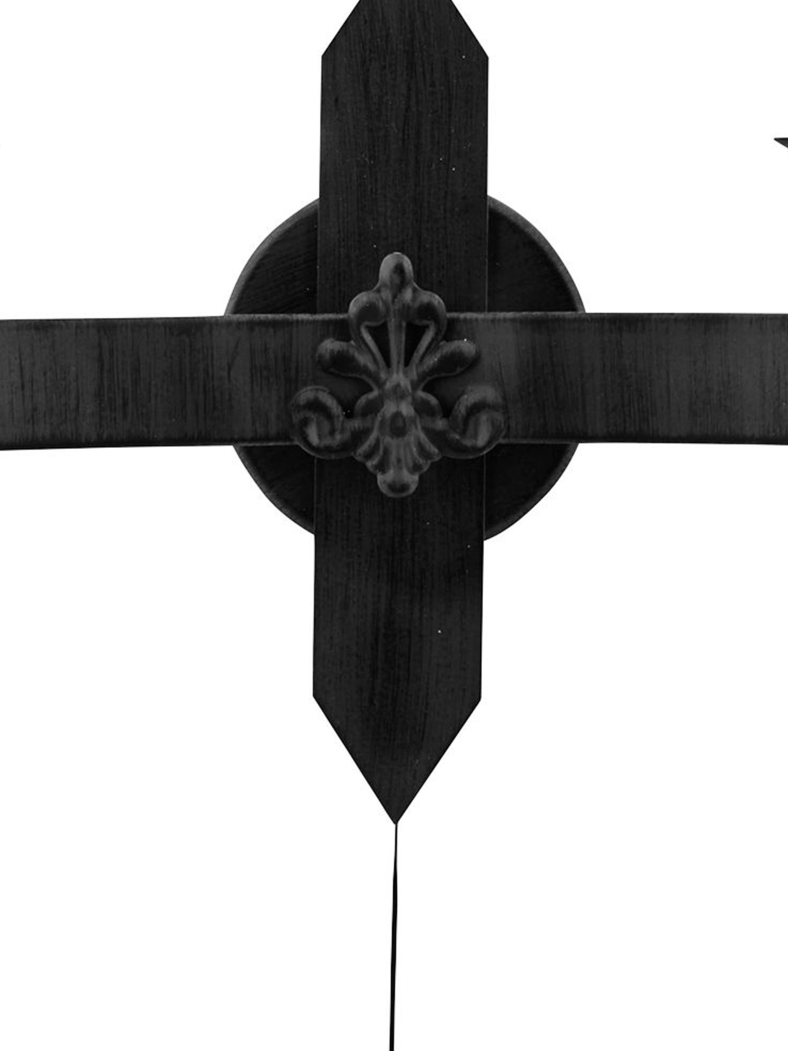 Searchlight Cadogan - 2 Light Wall Bracket, Wrought Iron Black