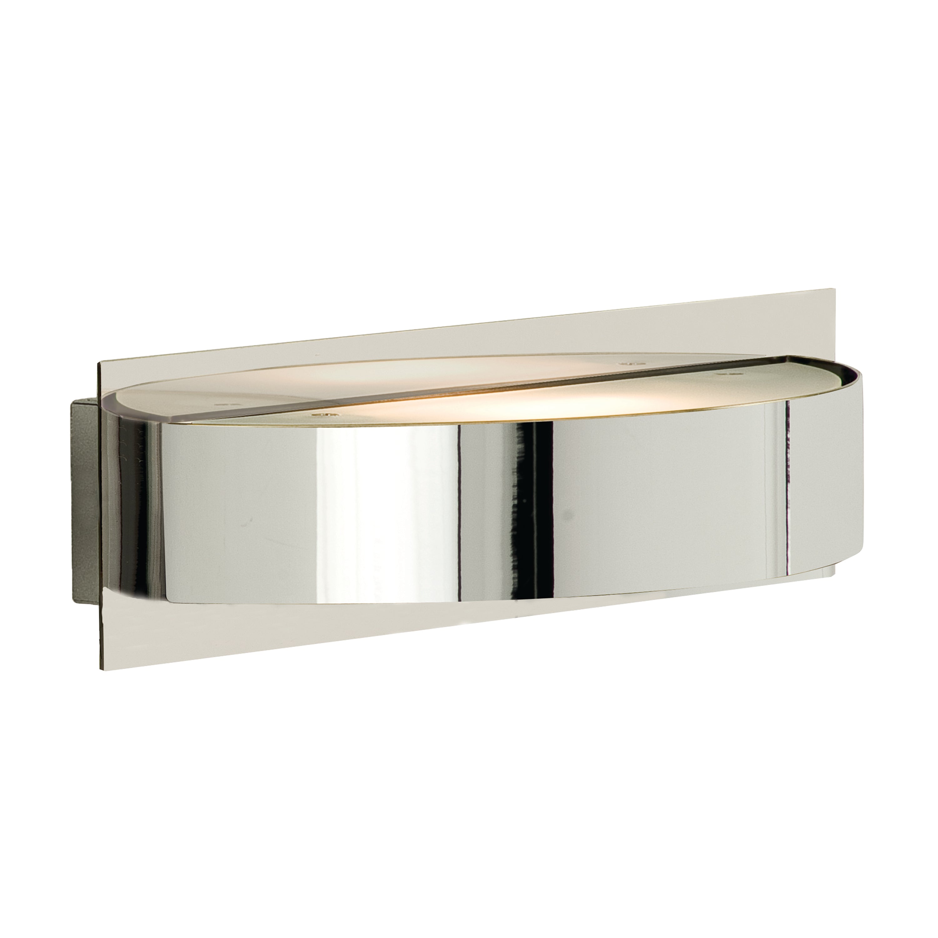 Searchlight Venus Wall Light - Chrome & Glass