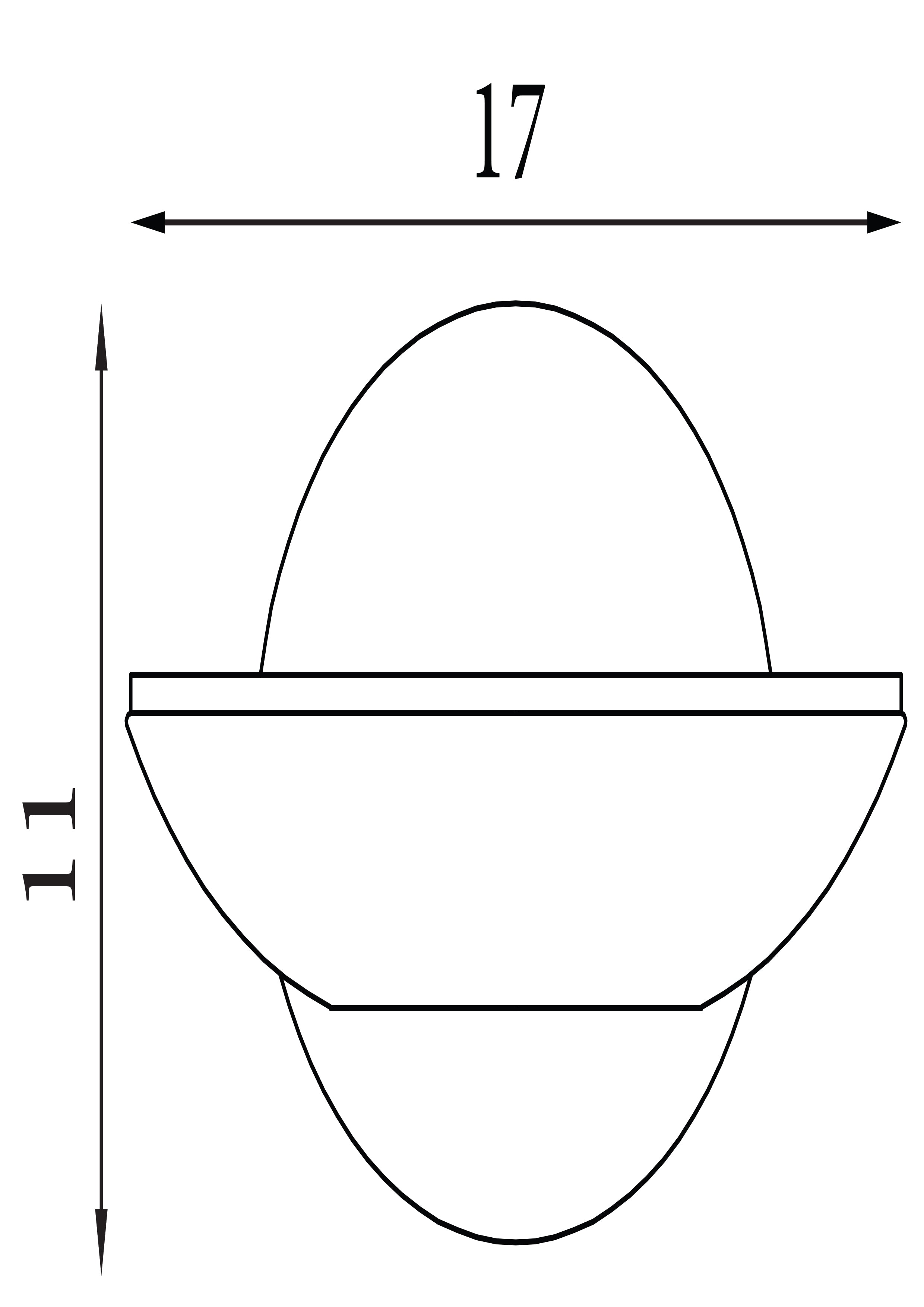 Searchlight Salop Uplight Wall Light - Satin Silver