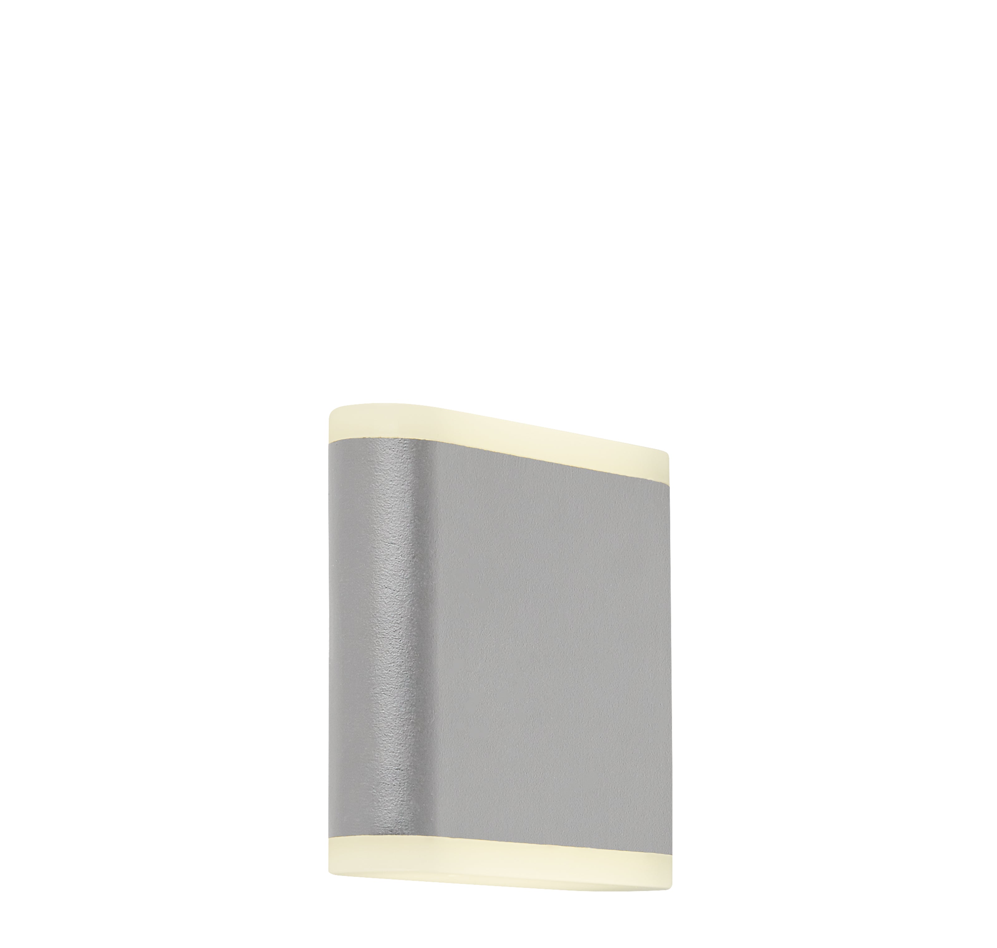 Searchlight Stanley Outdoor Wall Light - Grey & White Polycarbonate