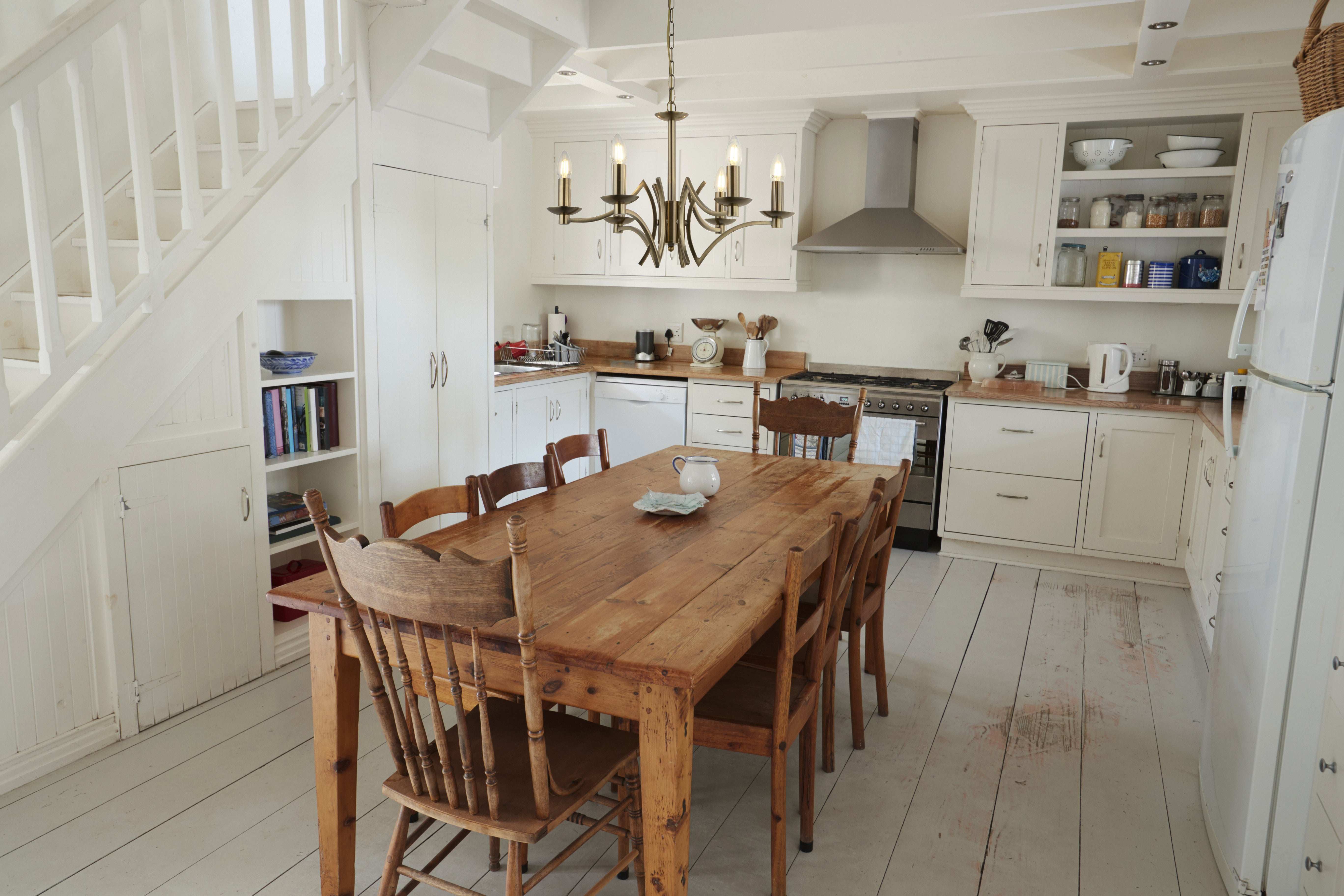 Searchlight Arley 6 Light Ceiling Pendant - Antique Brass