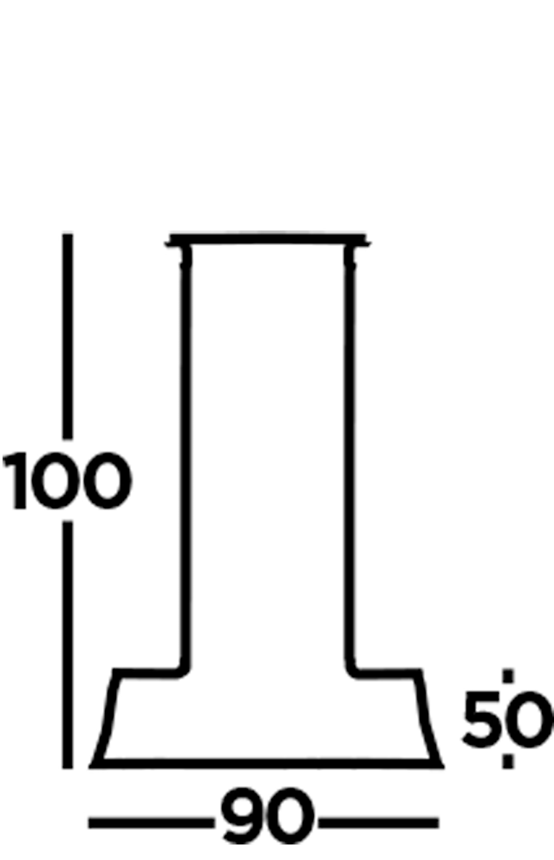 Searchlight Vane 5 Light Lantern Bar, Antique Brass, Glass