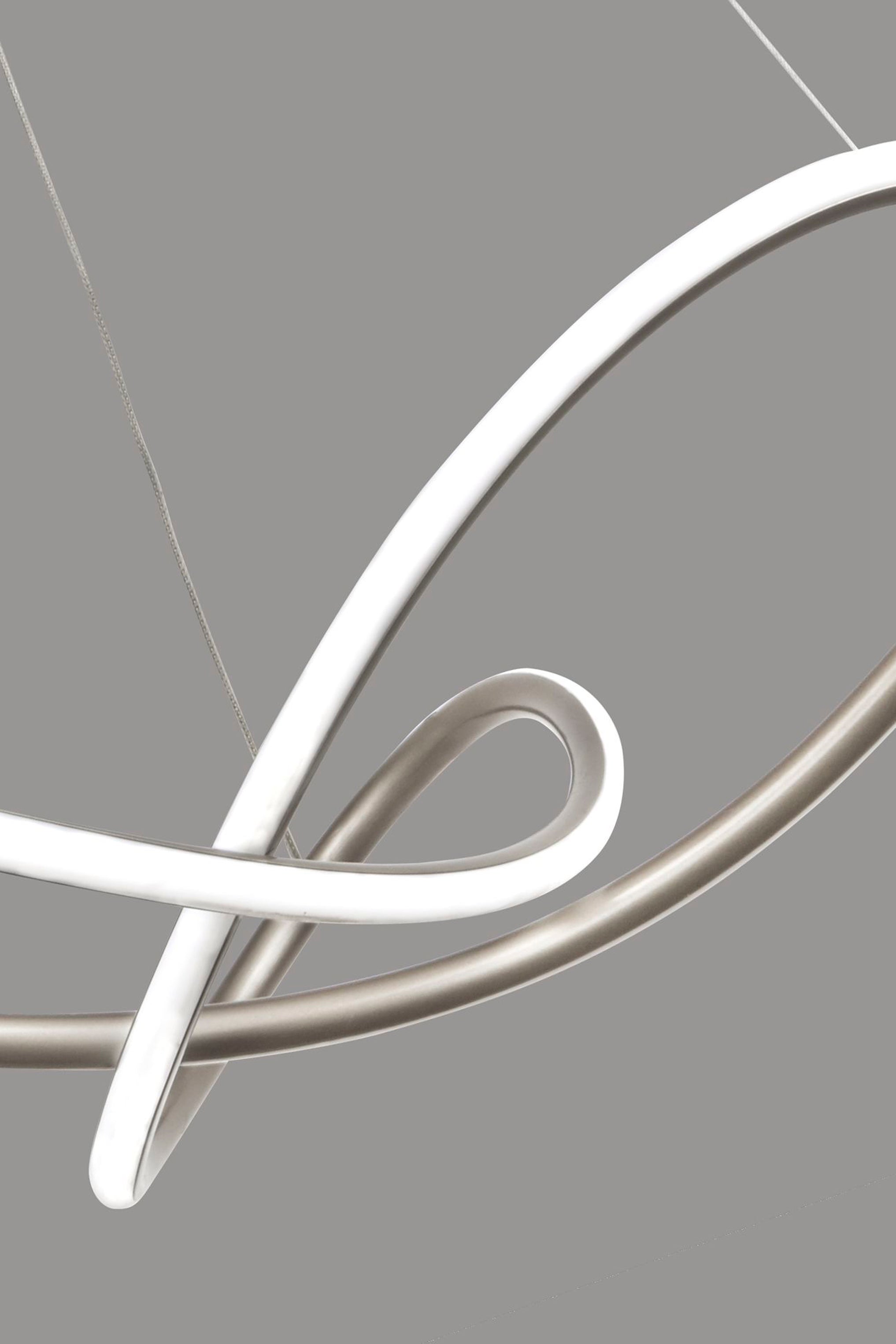 Searchlight Maddox Pendant - Satin Silver