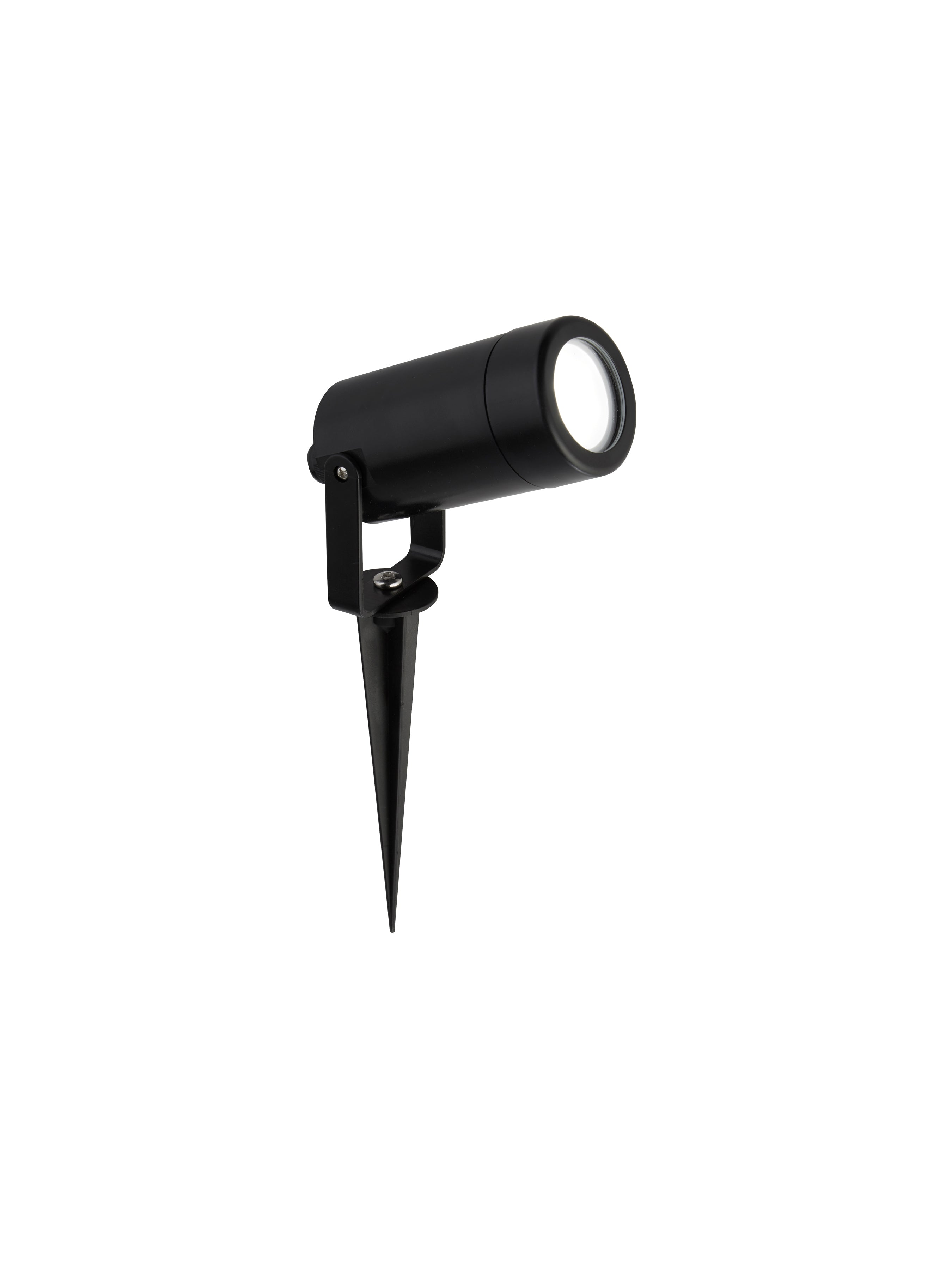 Searchlight Southbank Outdoor Garden Spike - Black Polycarbonate - IP44