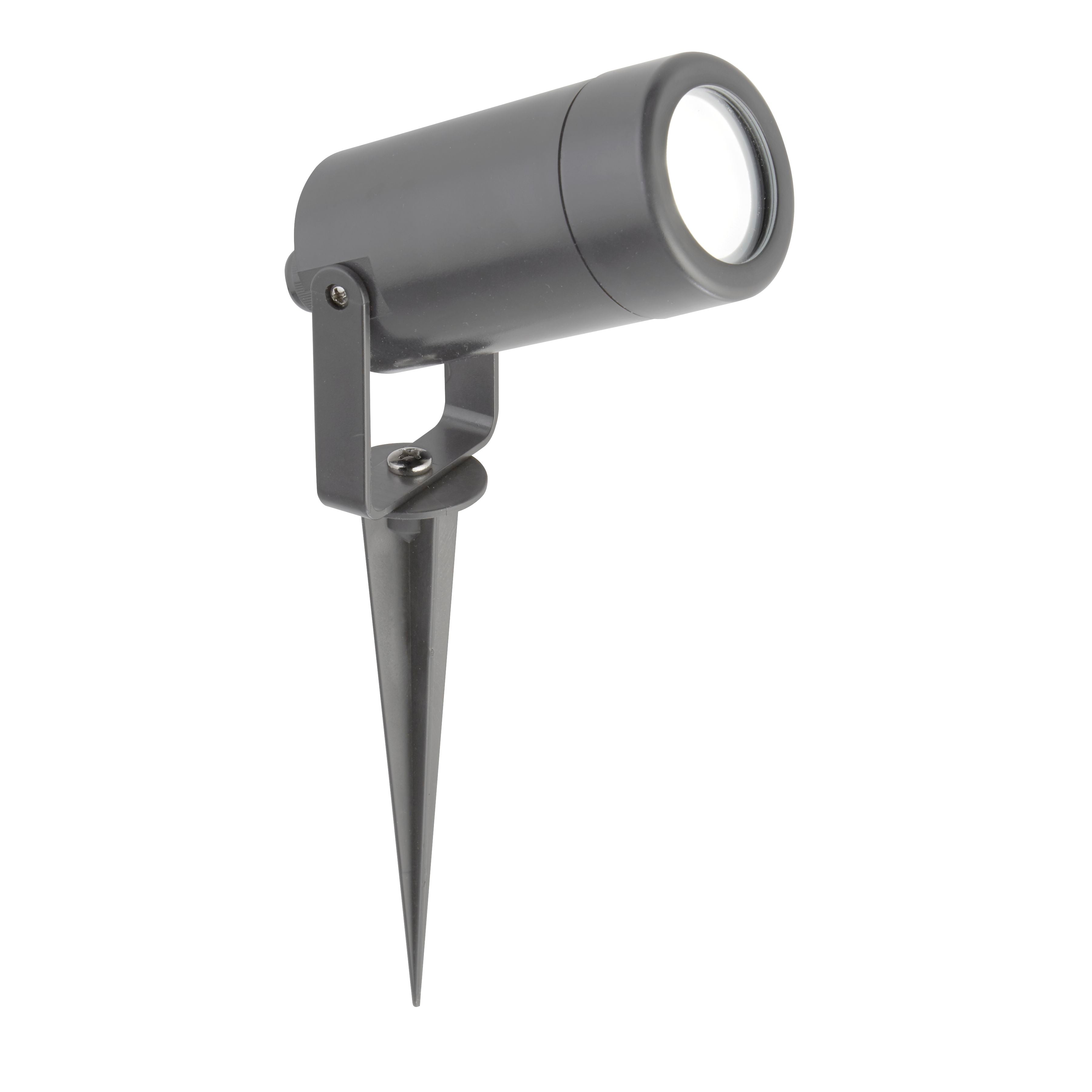 Searchlight Southbank Outdoor Garden Spike - Grey Polycarbonate - IP44
