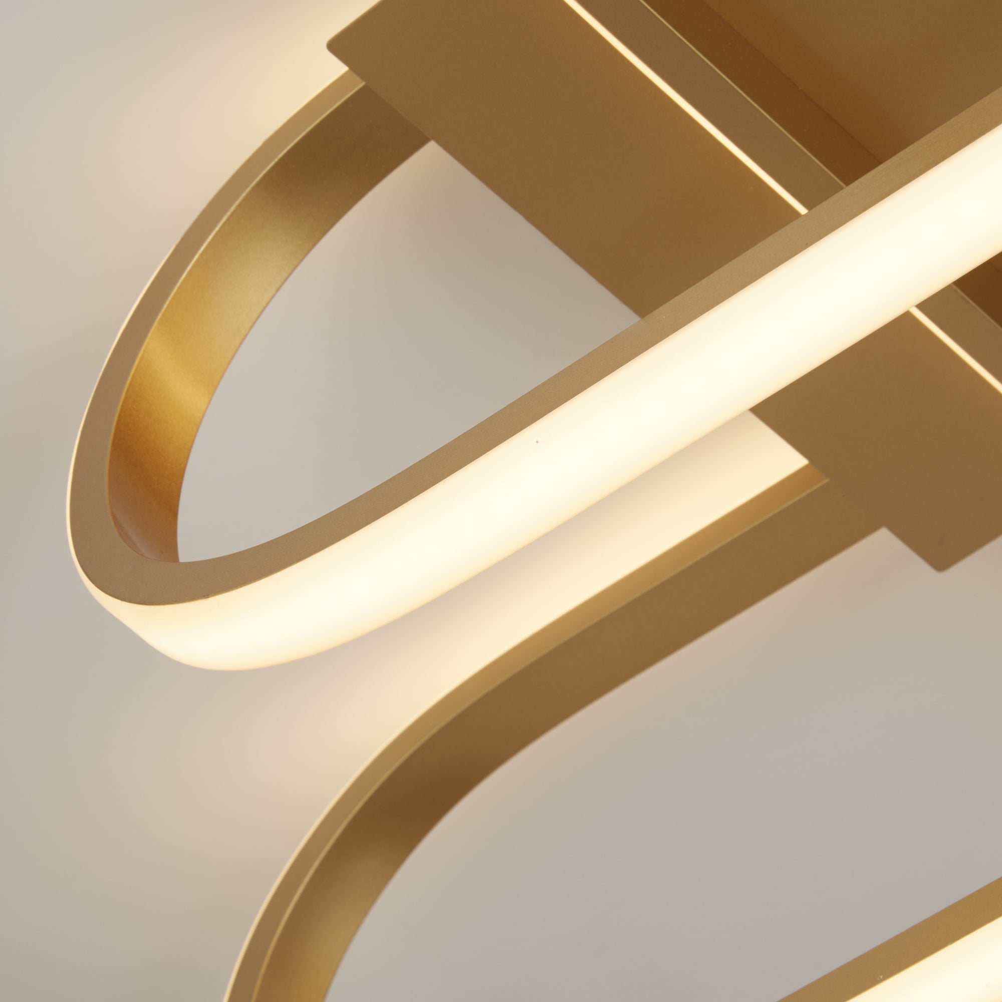 Searchlight Carmel LED Ceiling Light - Gold Aluminium
