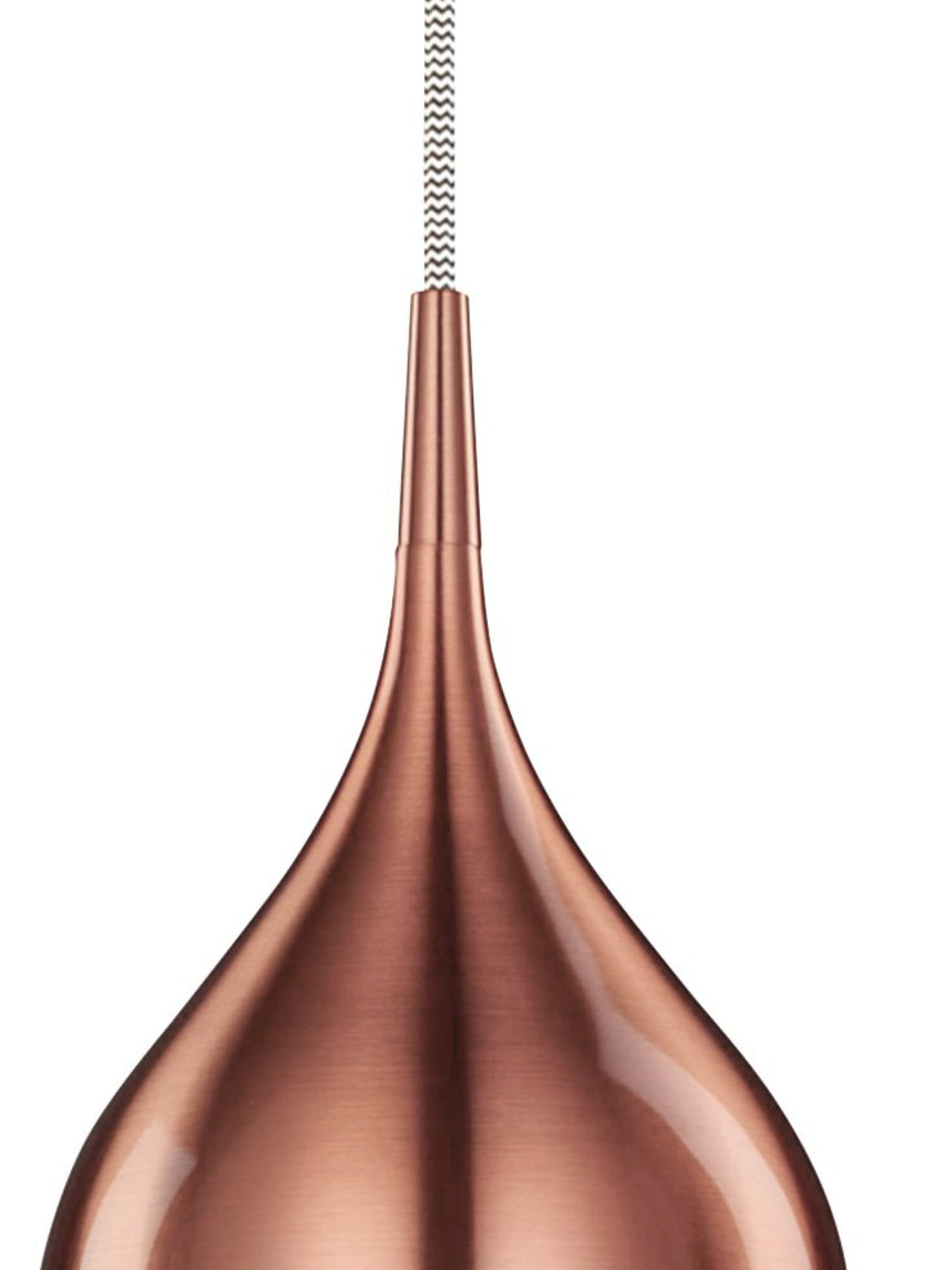 Searchlight Vulcan Single Copper Pendant - Diameter 12cm