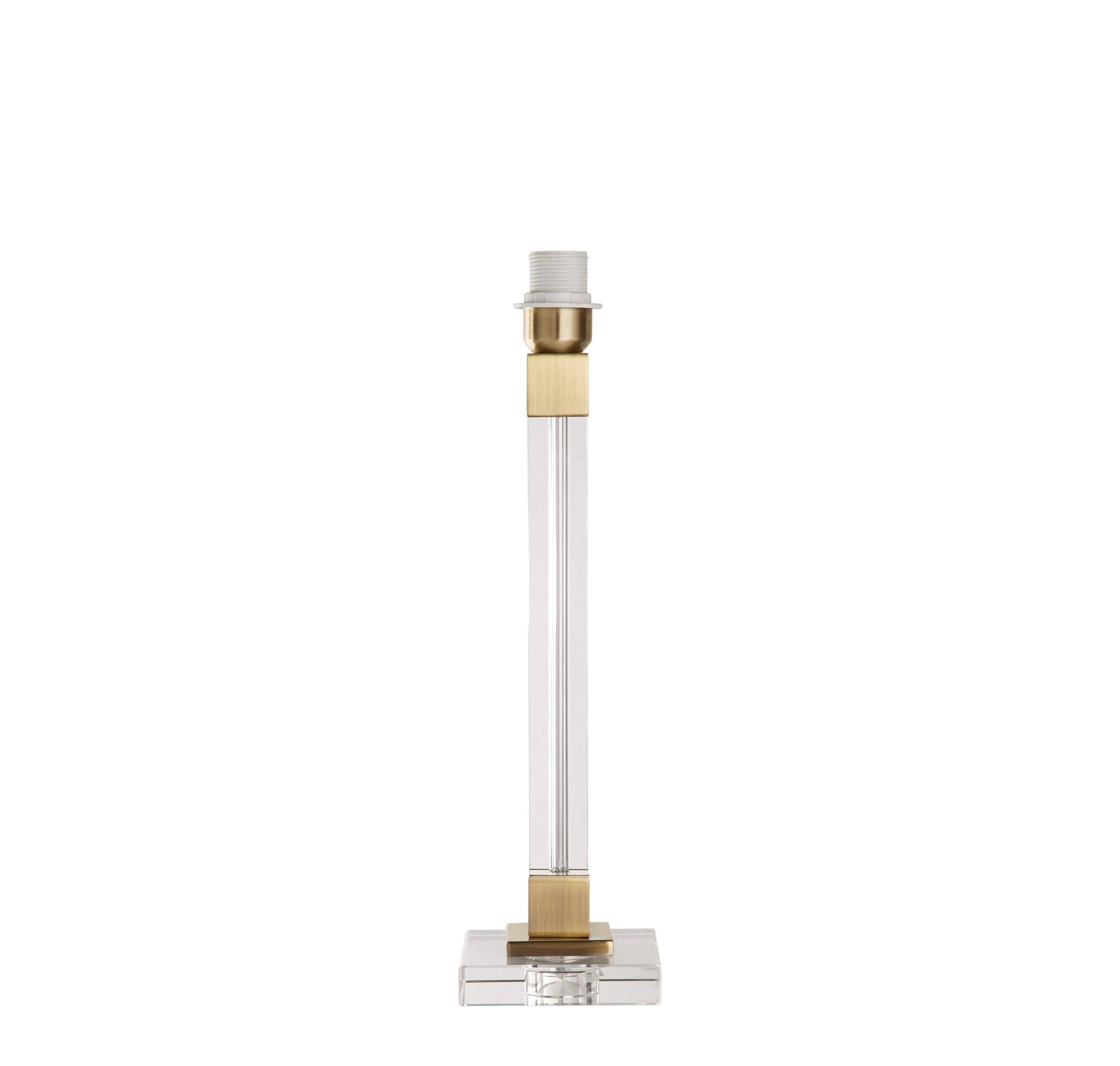 Searchlight Sarah Table Lamp Base - Brass & Crystal - Base Only