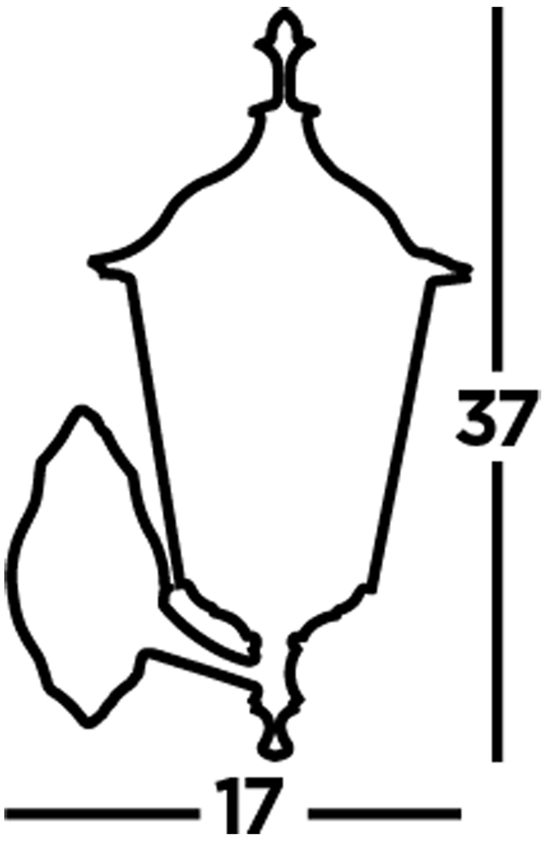 Searchlight Acton Outdoor Wall Light with PIR - Black & Glass