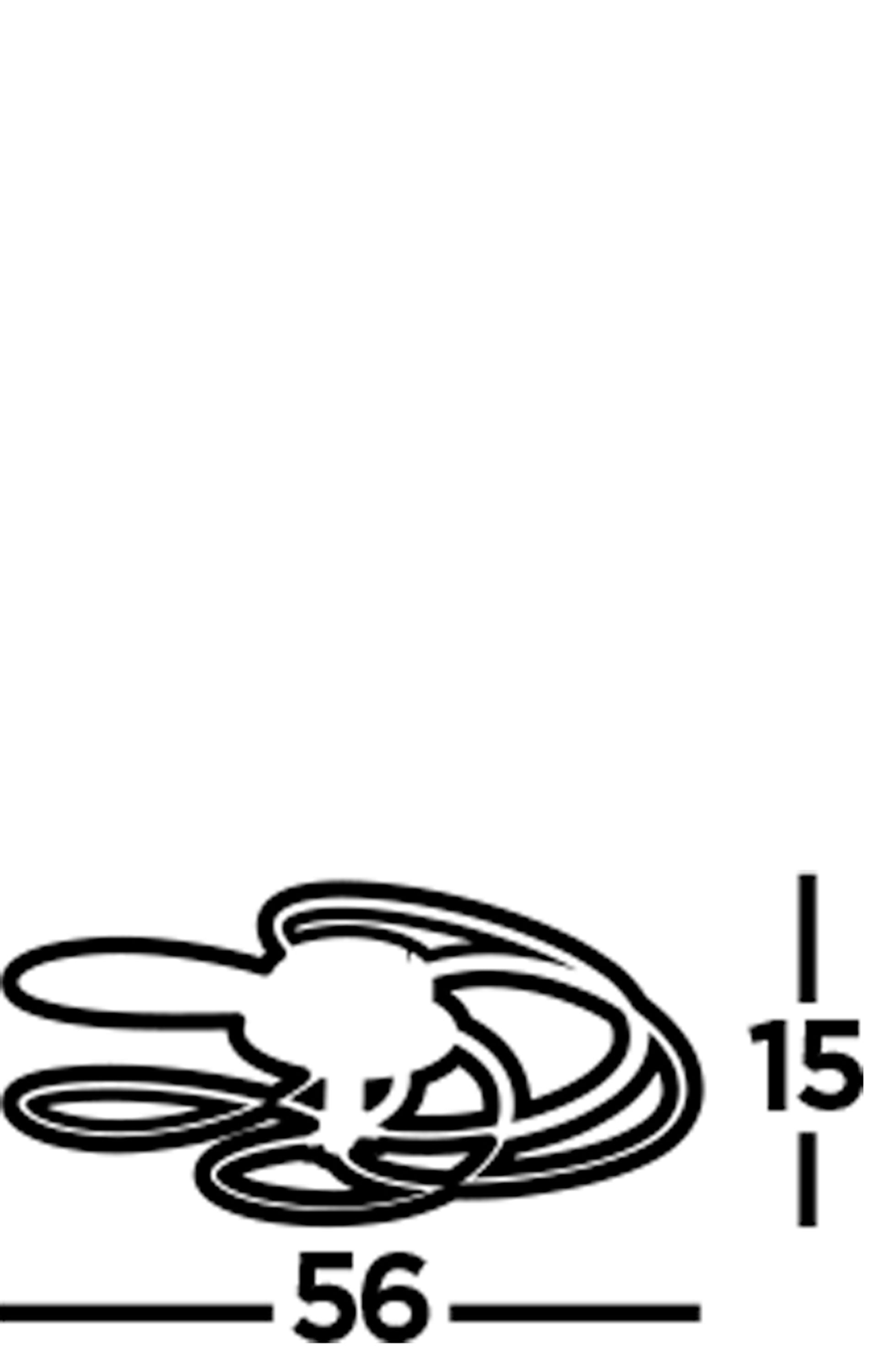 Searchlight Barclay 5 Light LED Swirl Ceiling Flush, Chrome