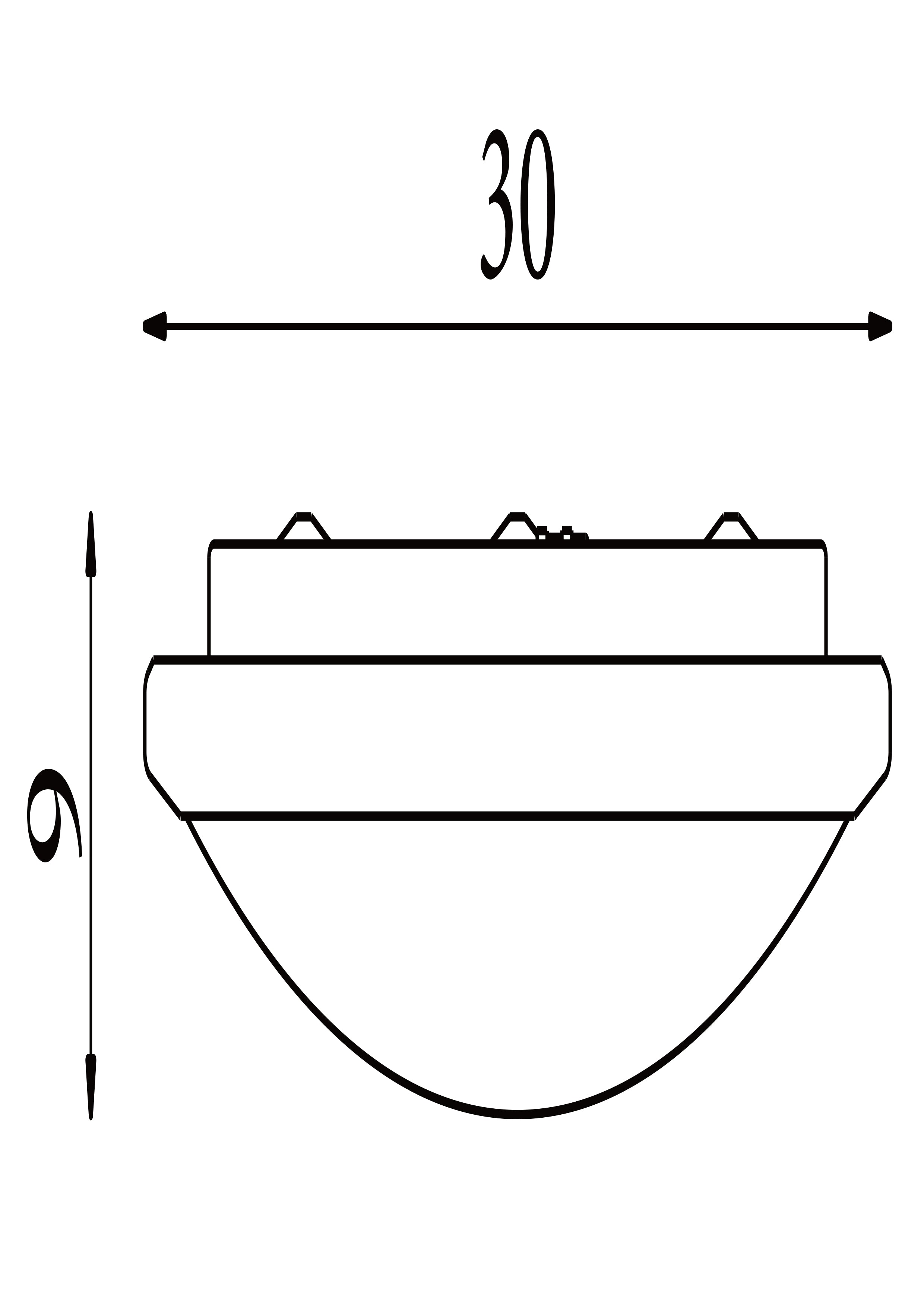 Searchlight IP44 Chrome LED Flush Light With Frosted Glass Shade