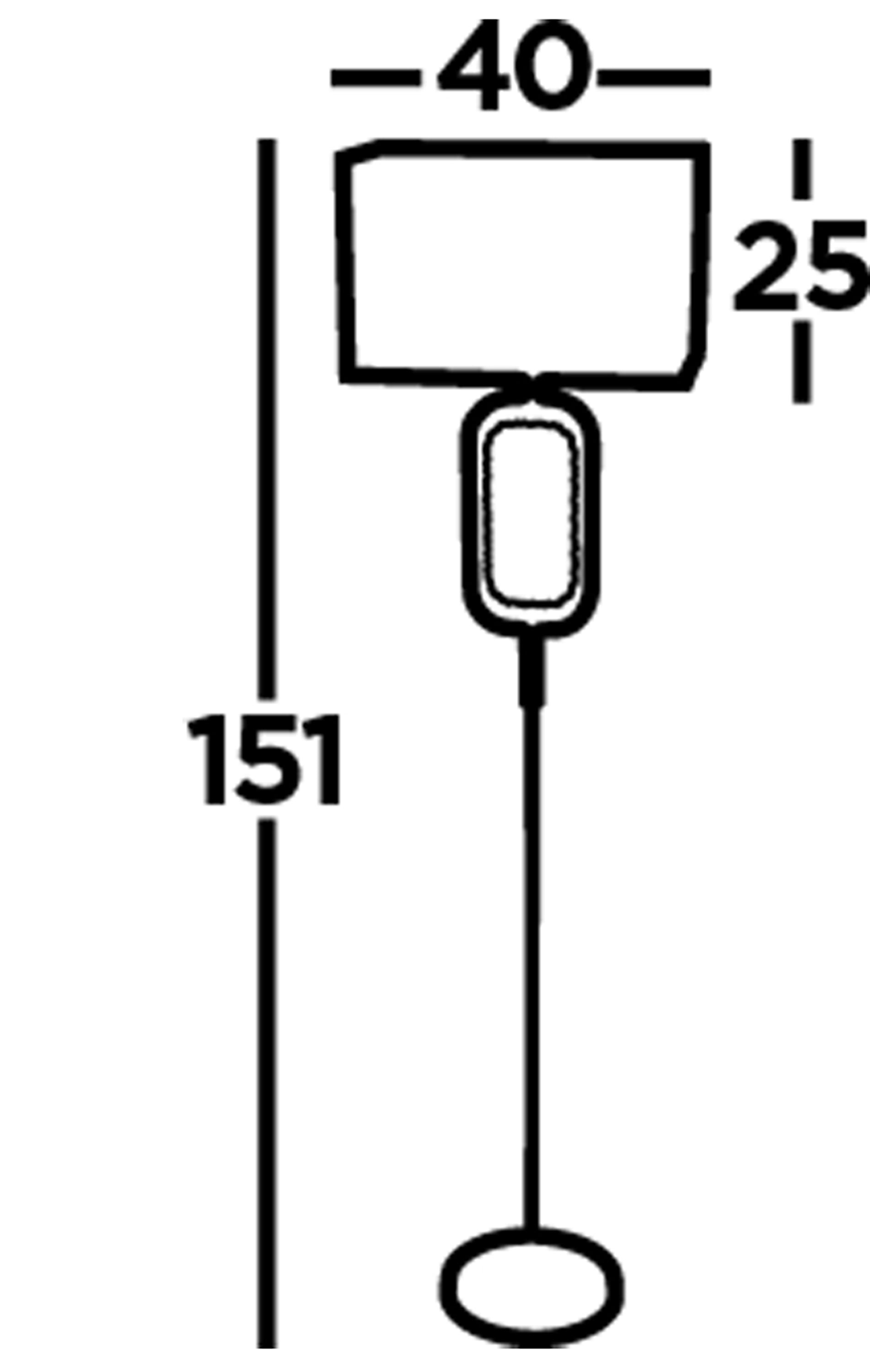 Searchlight Brunswick Floor Lamp LED Base - Chrome with Crystal Glass