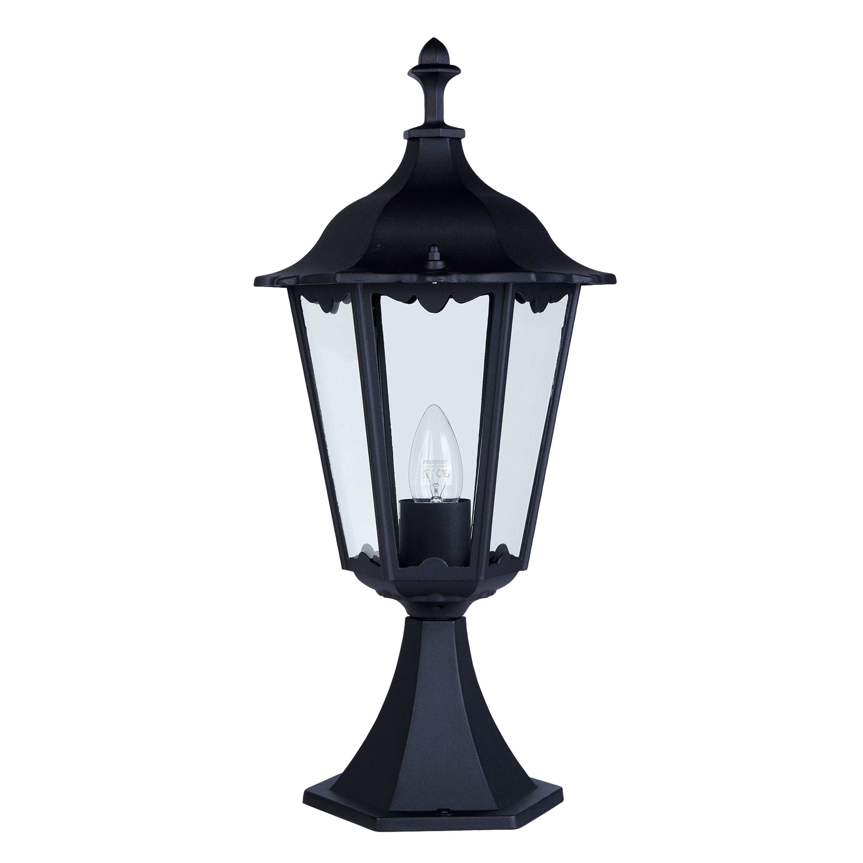 Searchlight Acton 55cm Outdoor Post - Black - IP44