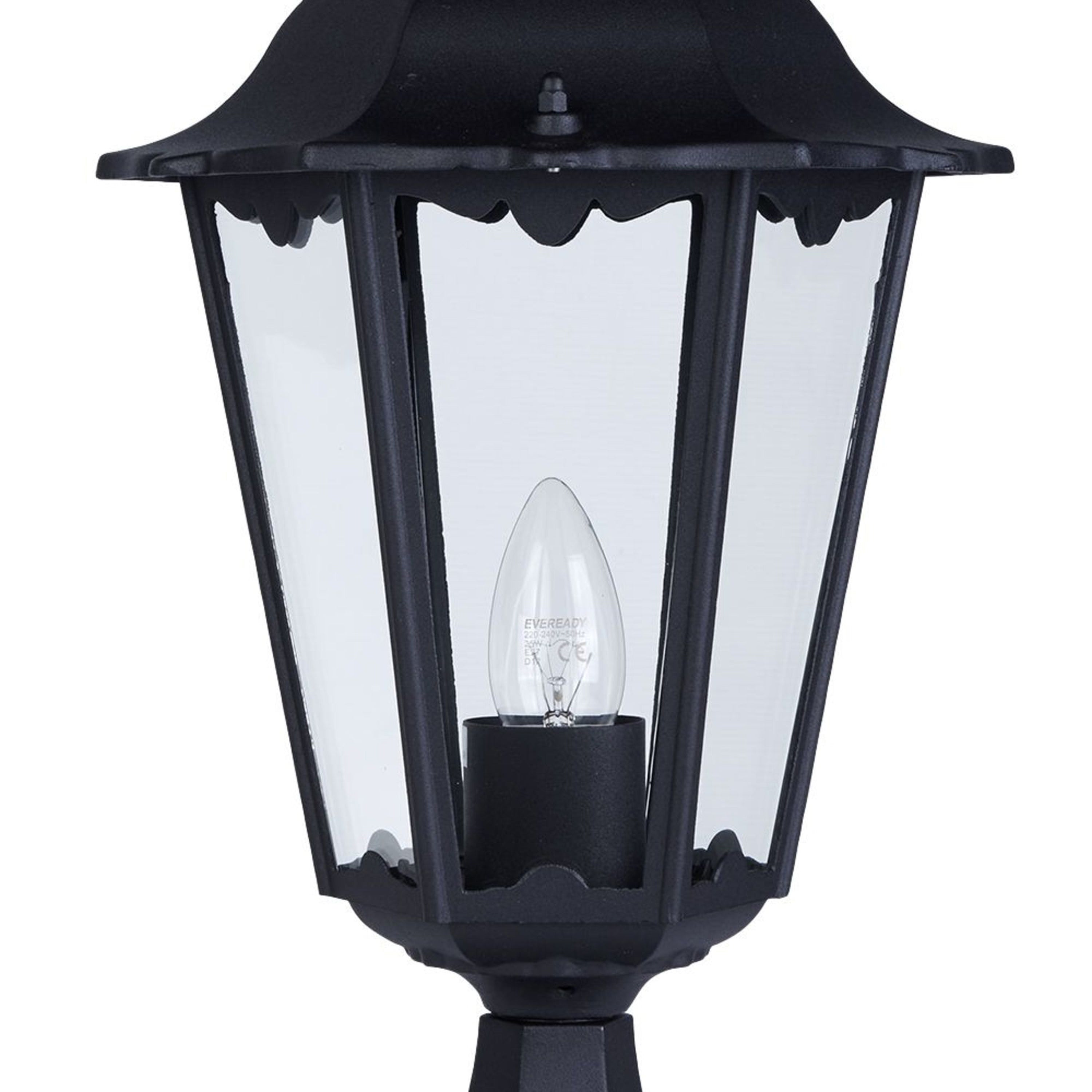 Searchlight Acton 55cm Outdoor Post - Black - IP44