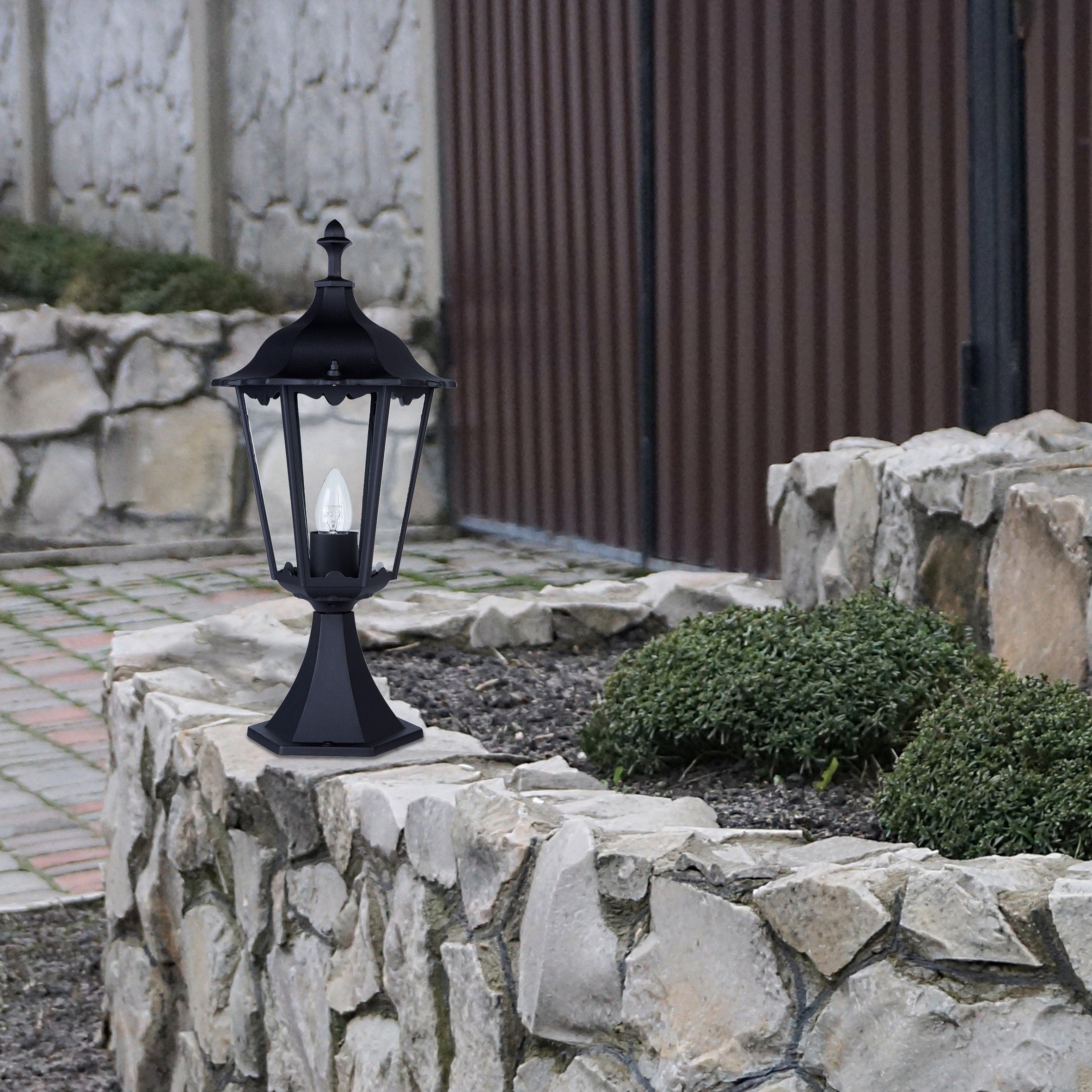 Searchlight Acton 55cm Outdoor Post - Black - IP44