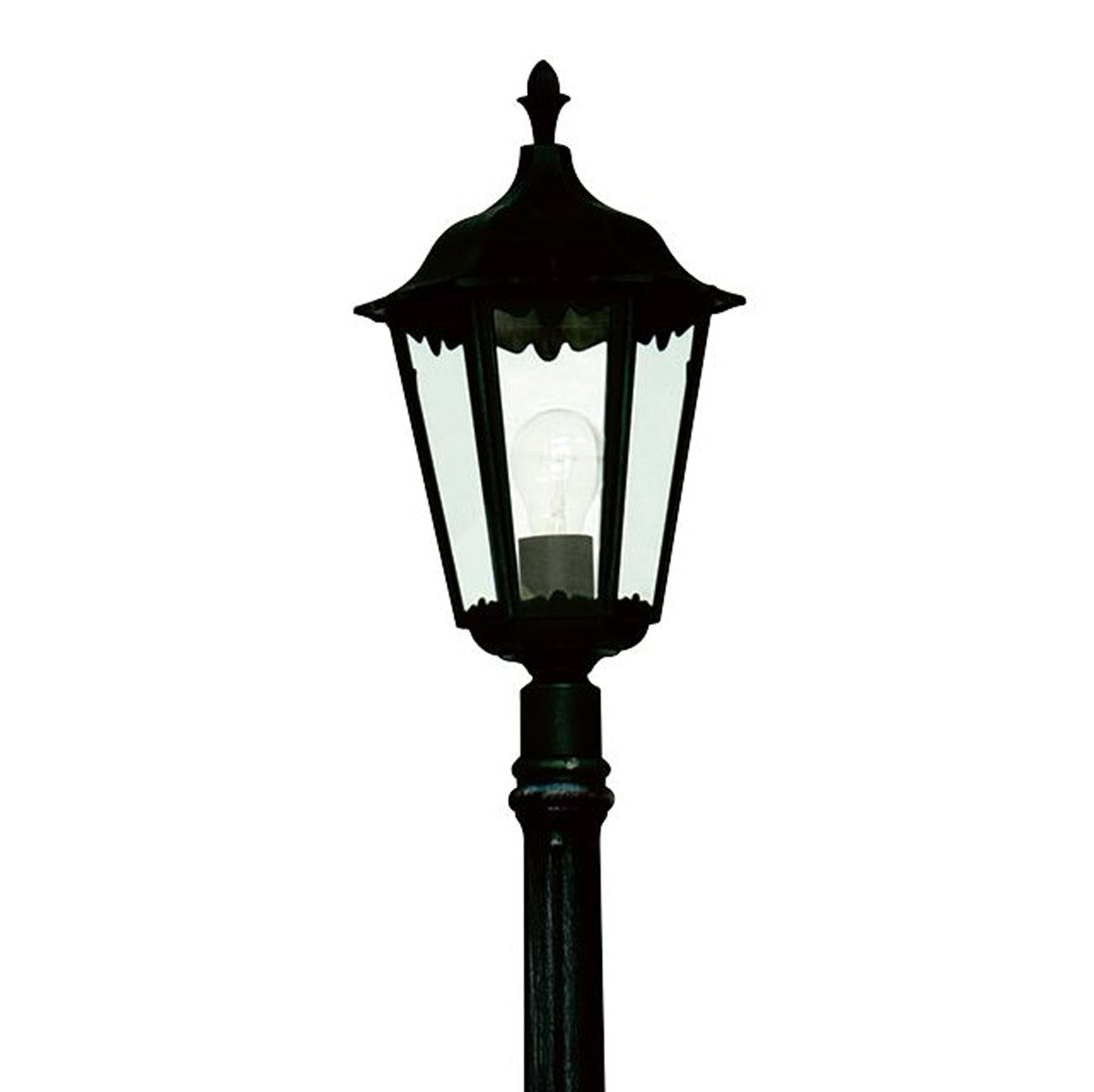 Searchlight Acton 183cm Outdoor Post - Black - IP44