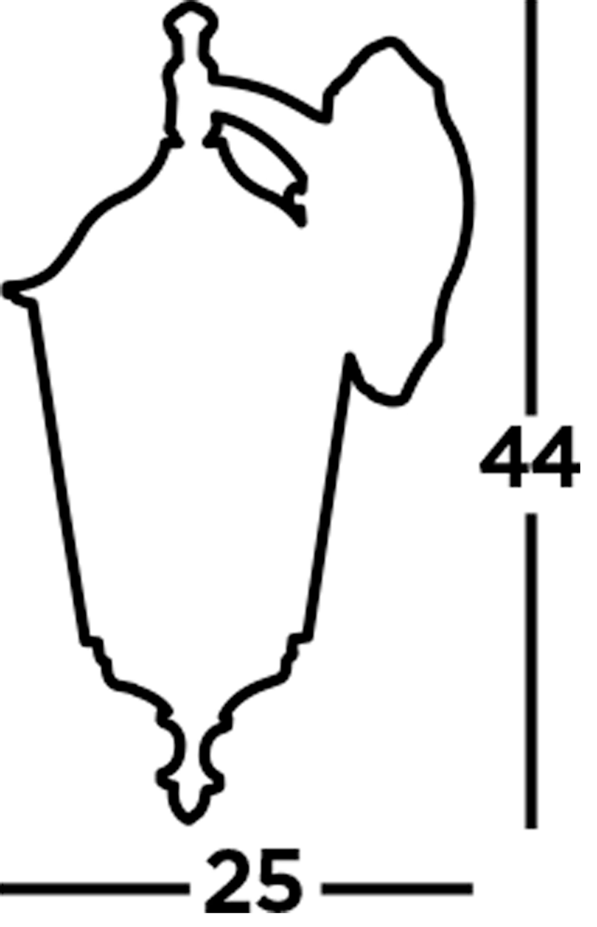 Searchlight Acton Outdoor Down Wall Light - Black - IP44