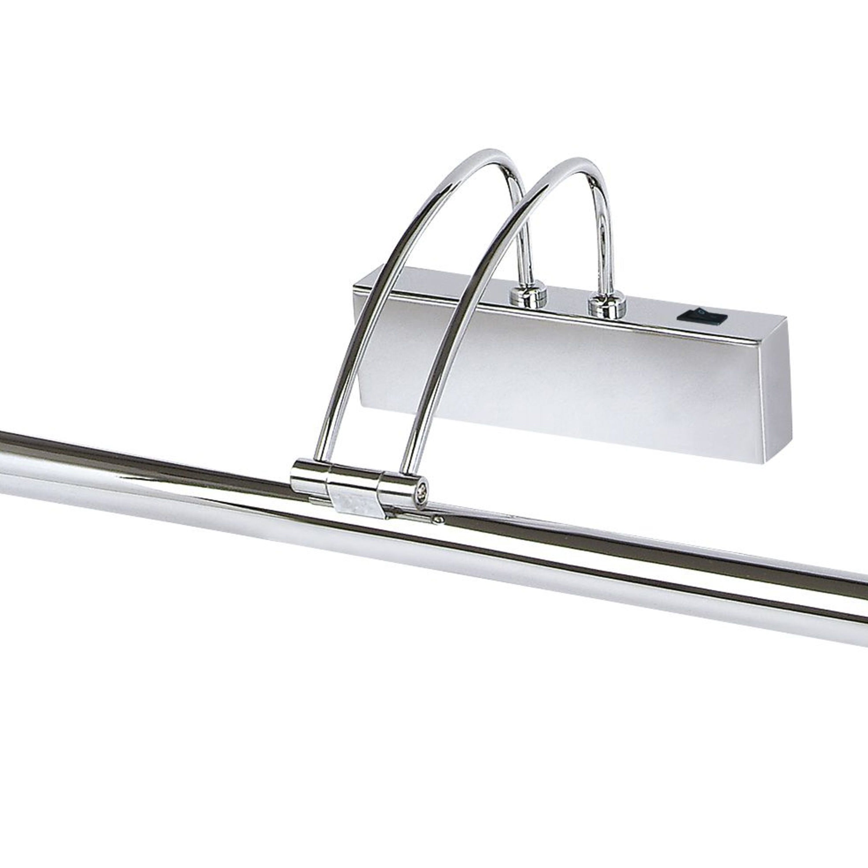 Searchlight LED Picture Light - Chrome