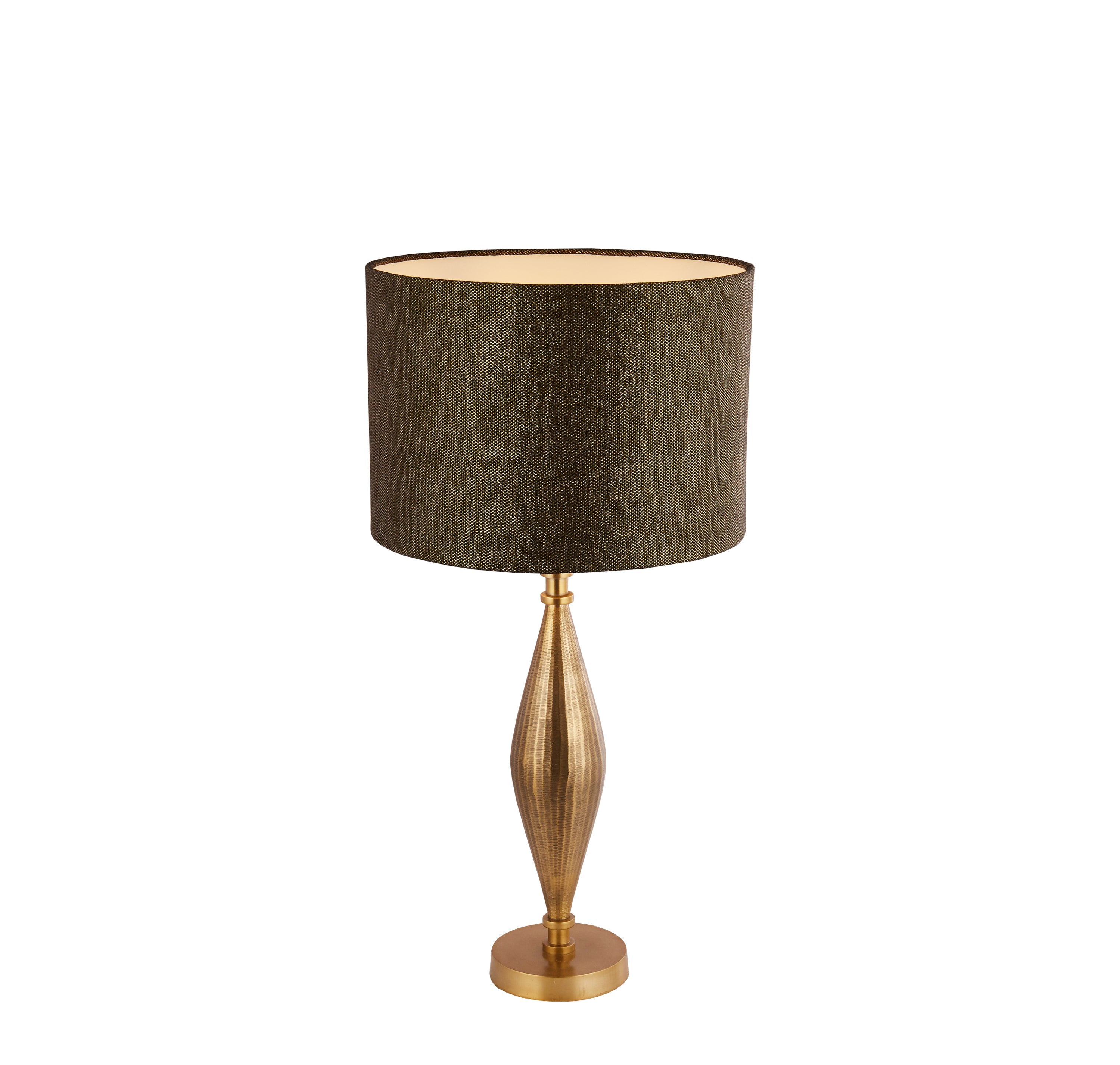 Searchlight Regent Table Lamp Base - Antique Brass - Base Only