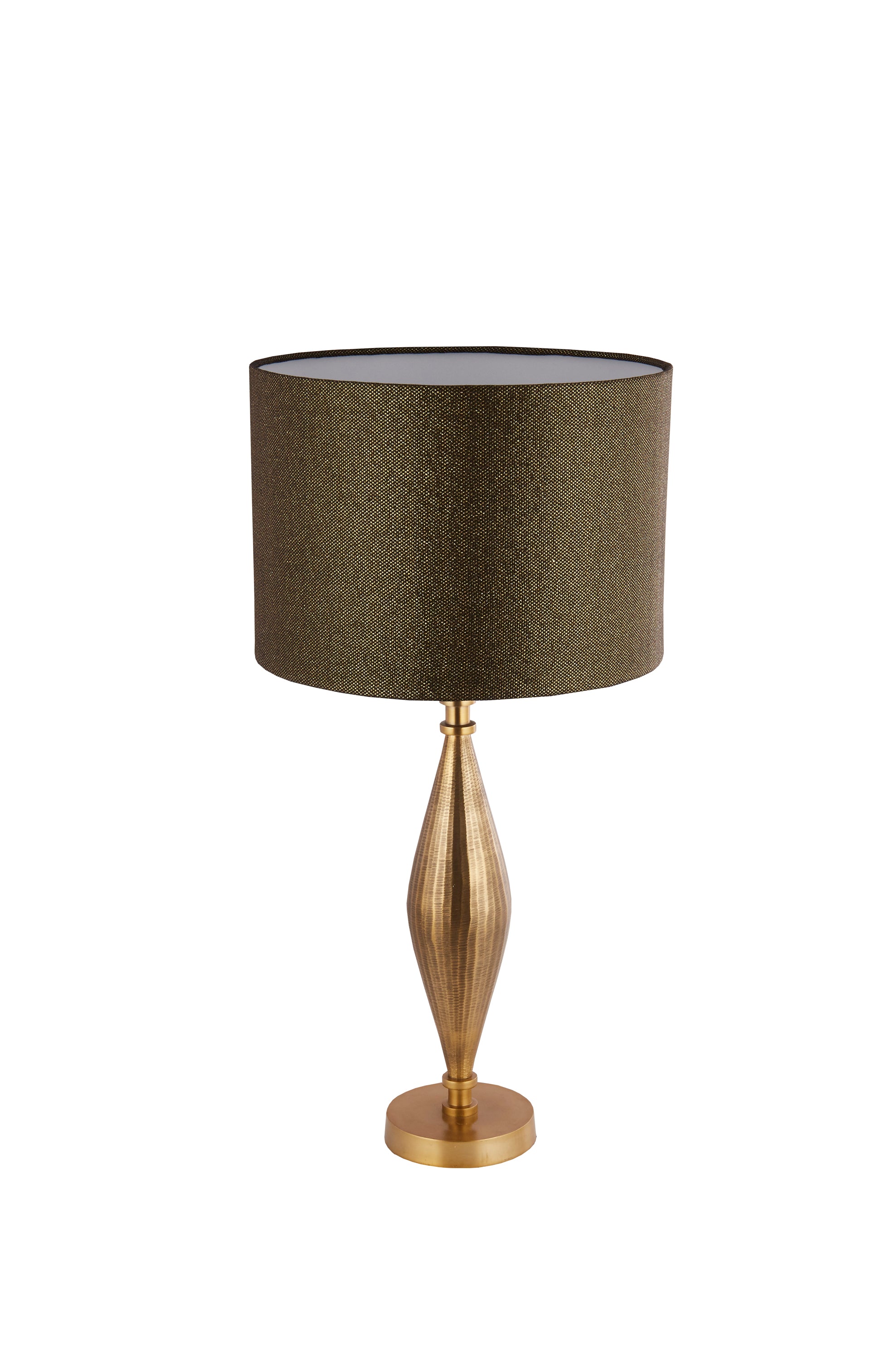 Searchlight Regent Table Lamp Base - Antique Brass - Base Only