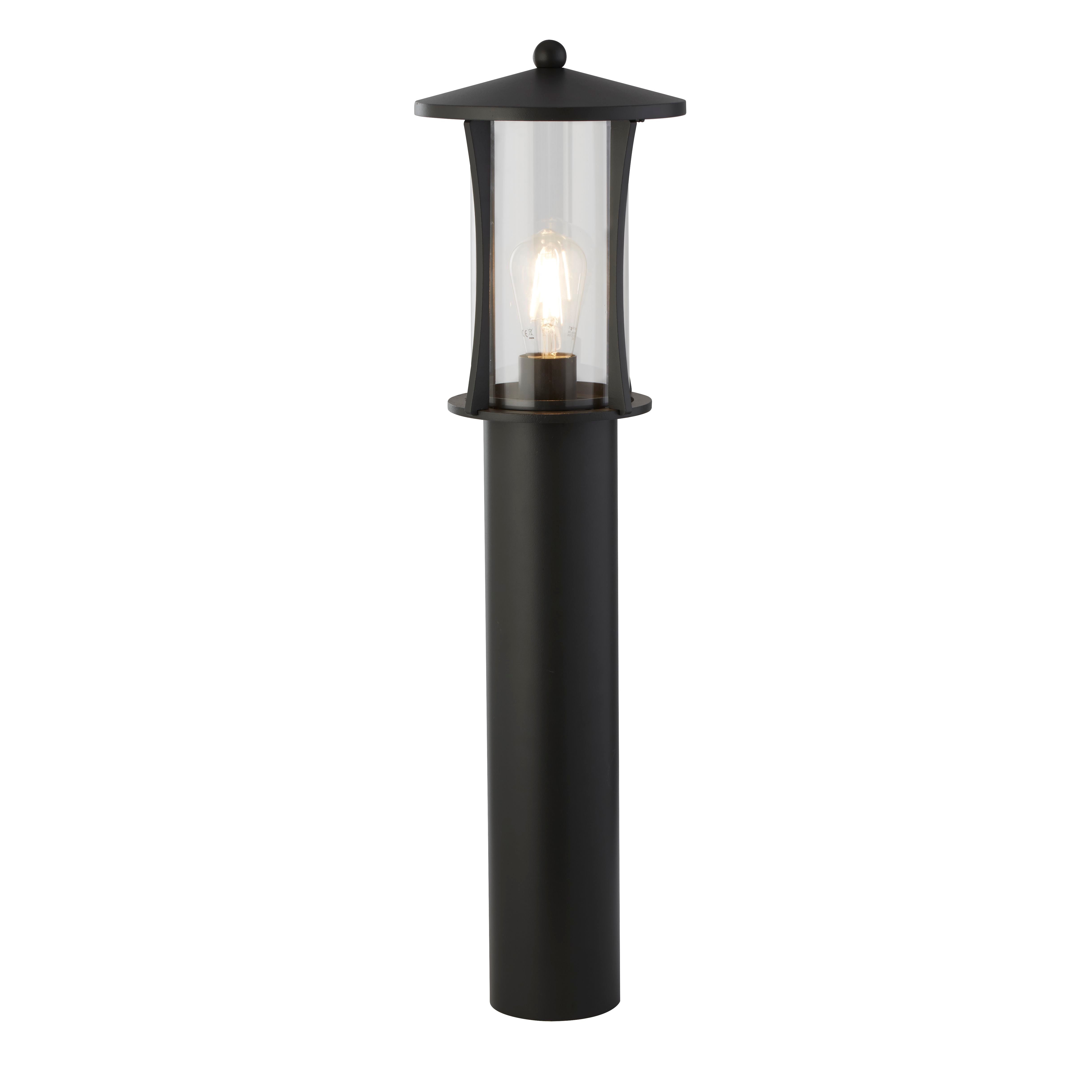 Searchlight Page 730mm Outdoor Post - Black - IP44