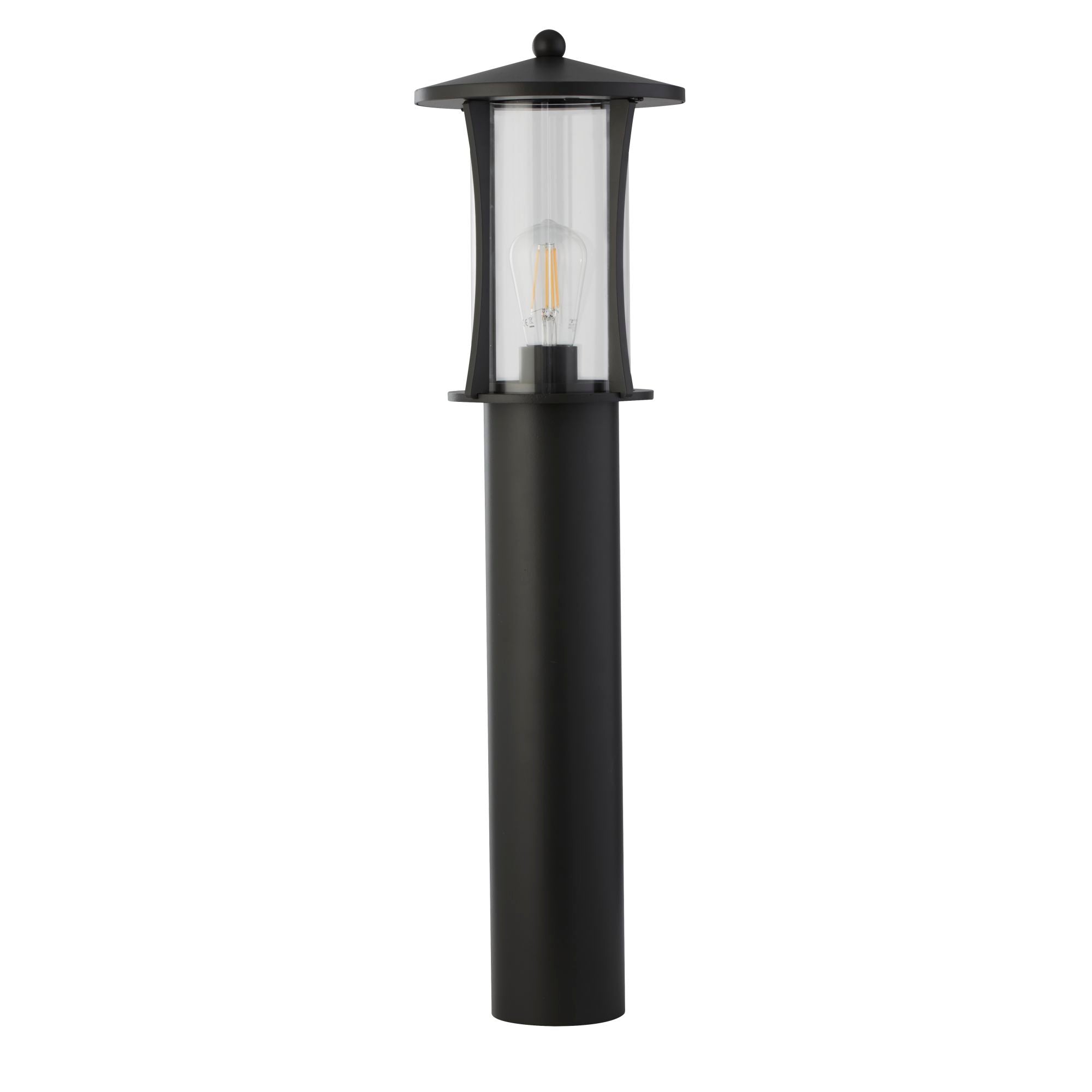 Searchlight Page 730mm Outdoor Post - Black - IP44