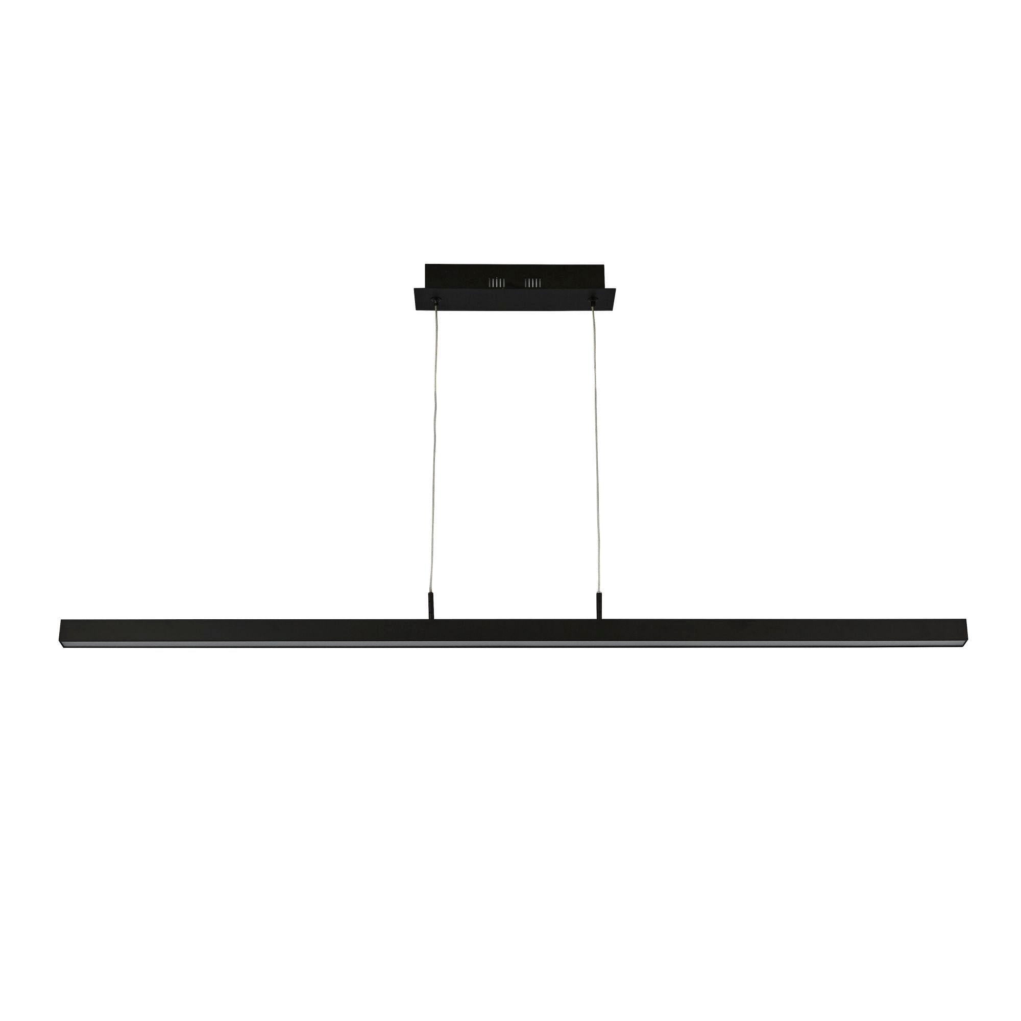 Searchlight Taylor LED Bar Pendant Ceiling Light - Matt Black