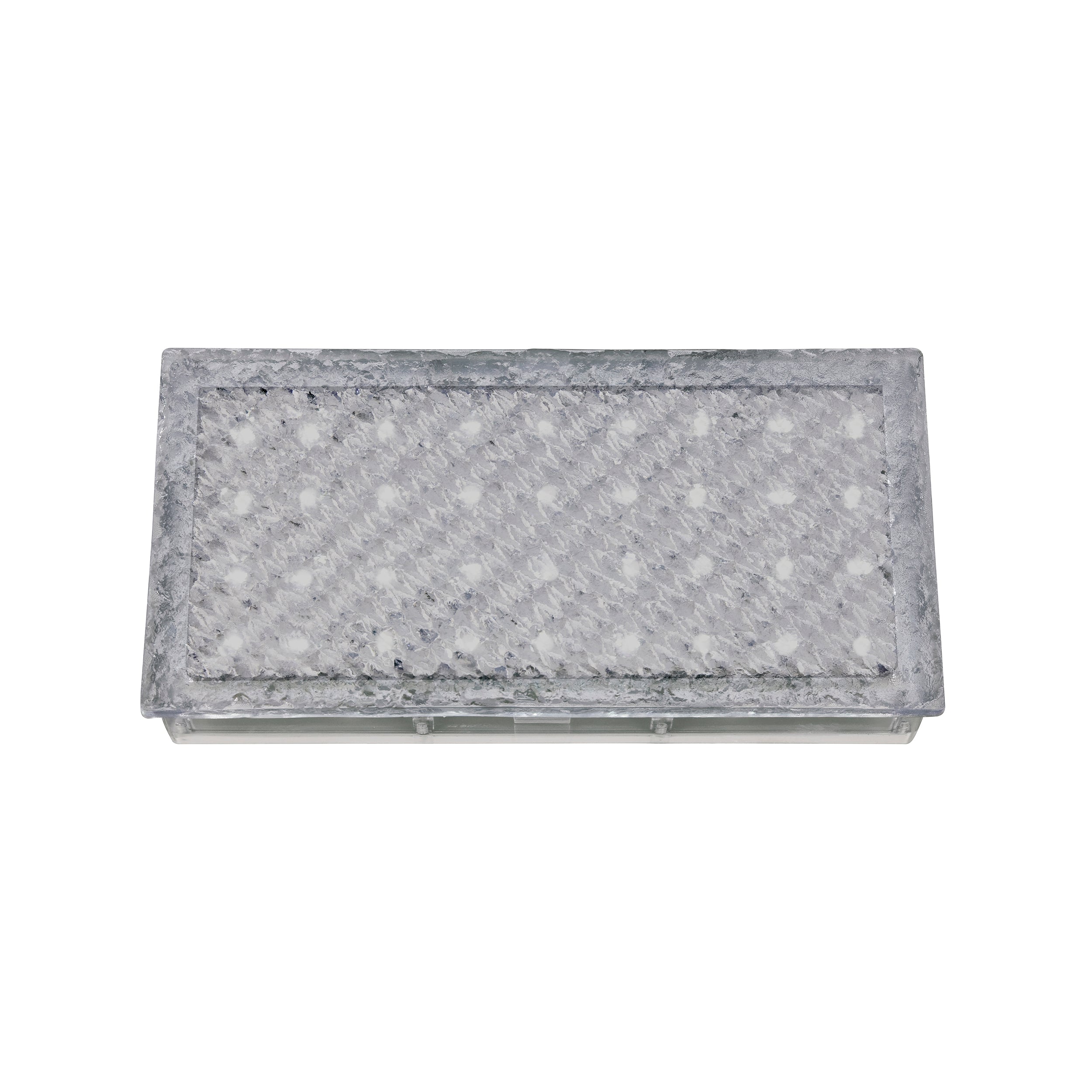 Searchlight Walkover Outdoor Recessed Rectangle - White & Polycarbonate