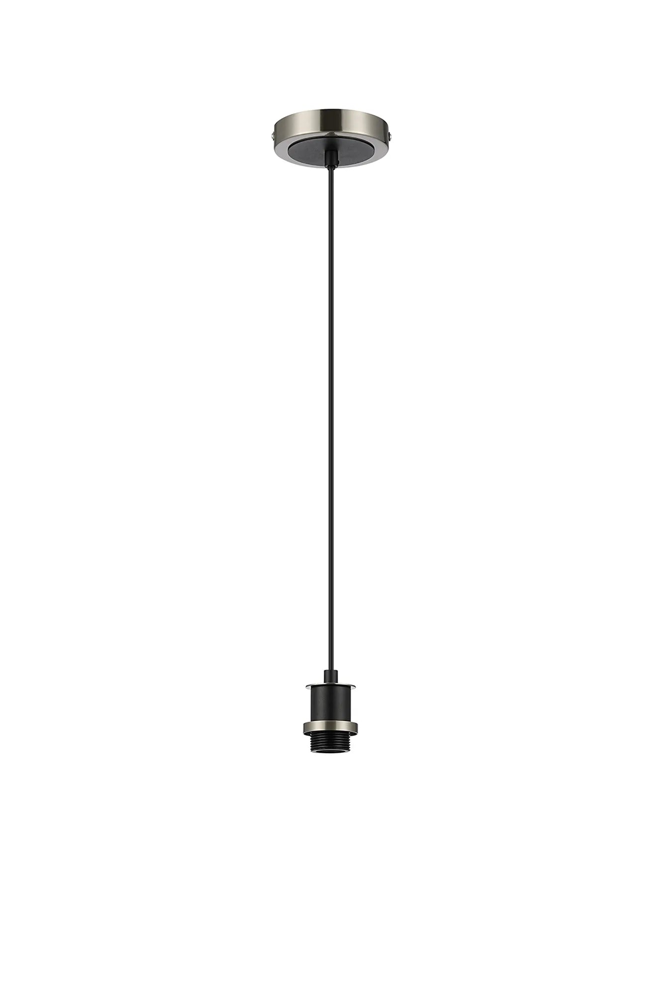 Sycamore Pendant - Satin Nickel & Satin Black