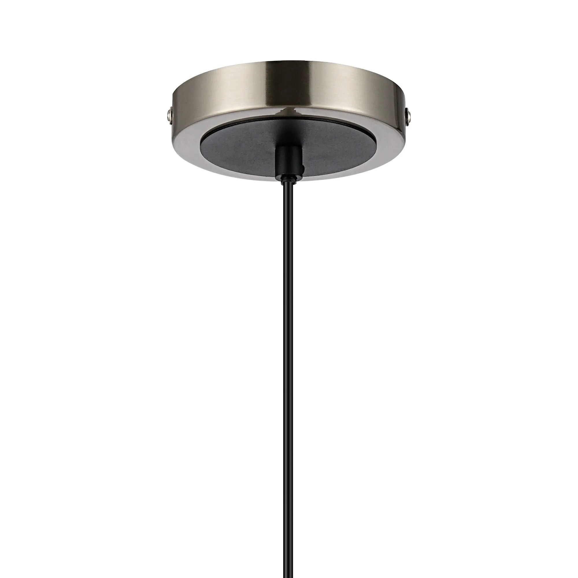 Sycamore Pendant - Satin Nickel & Satin Black