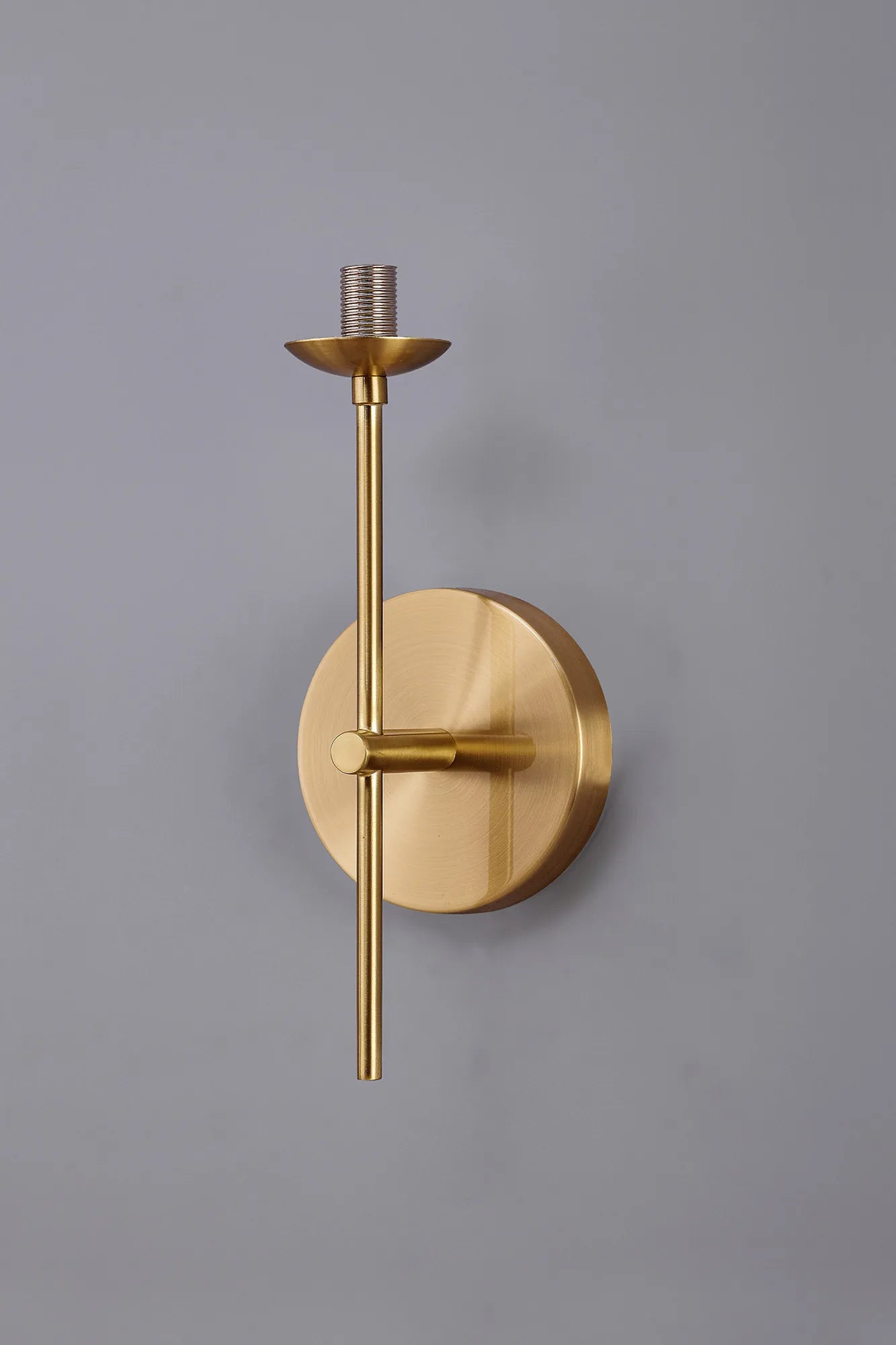 Deacon Wall Lamp (Frame Only) Single Light - Satin Gold