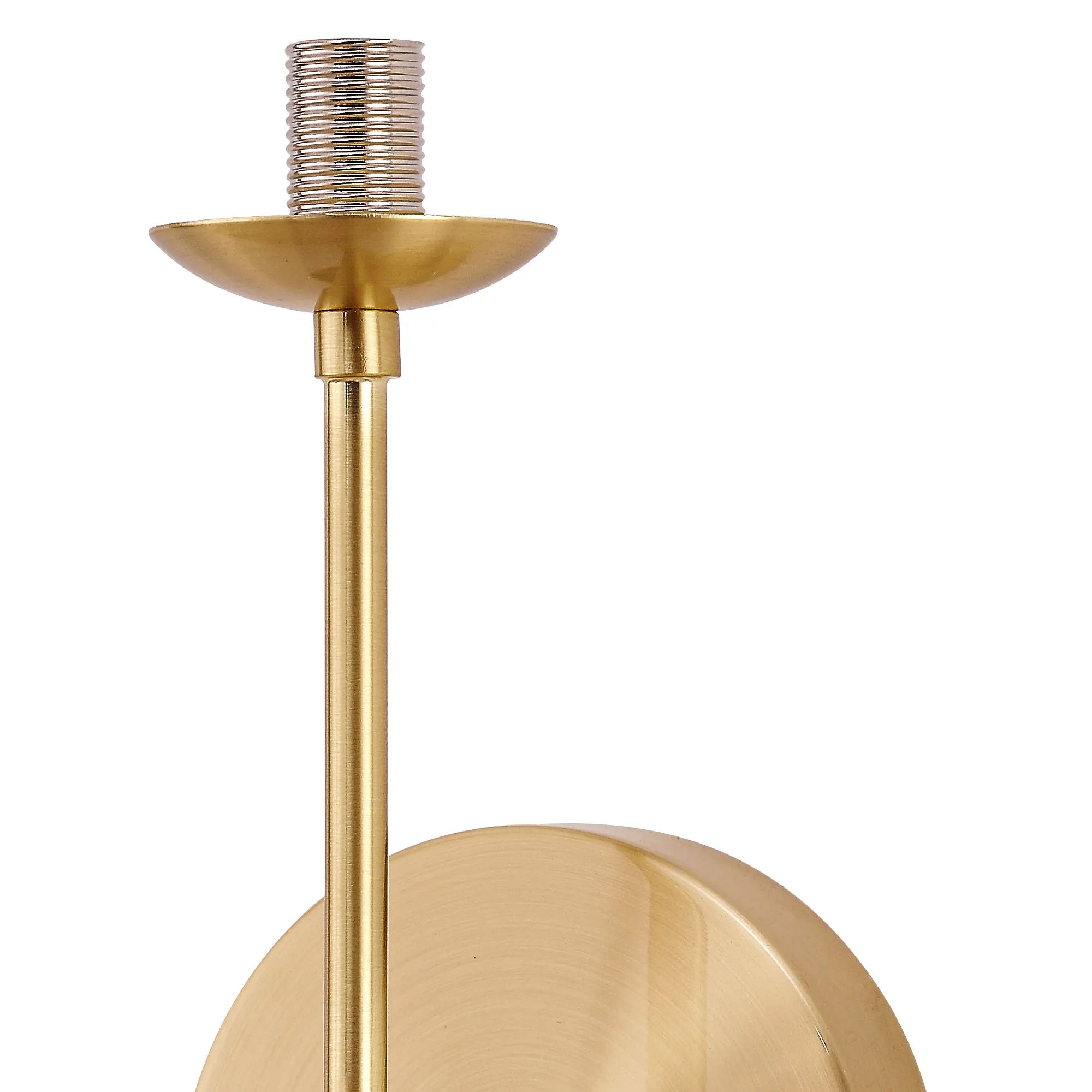 Deacon Wall Lamp (Frame Only) Single Light - Satin Gold