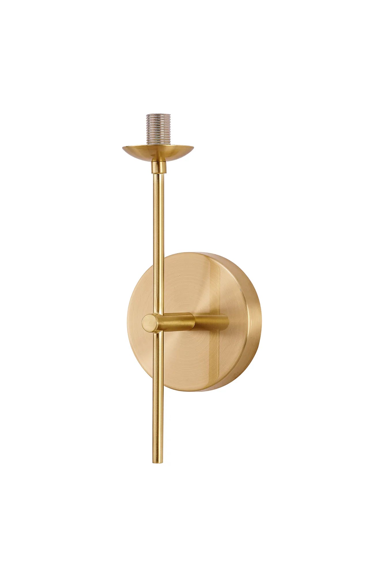 Deacon Wall Lamp (Frame Only) Single Light - Satin Gold