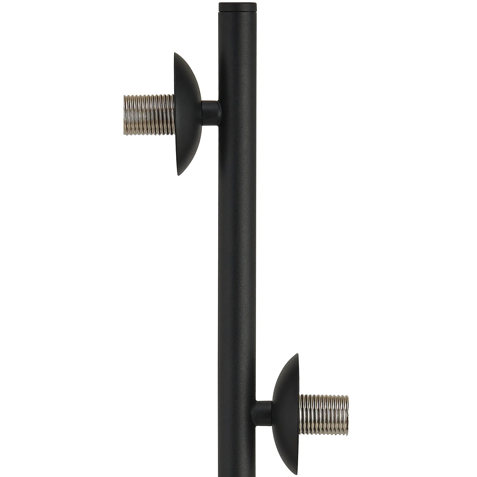 Deacon Table Lamp Without Shade 2 Light - Satin Black