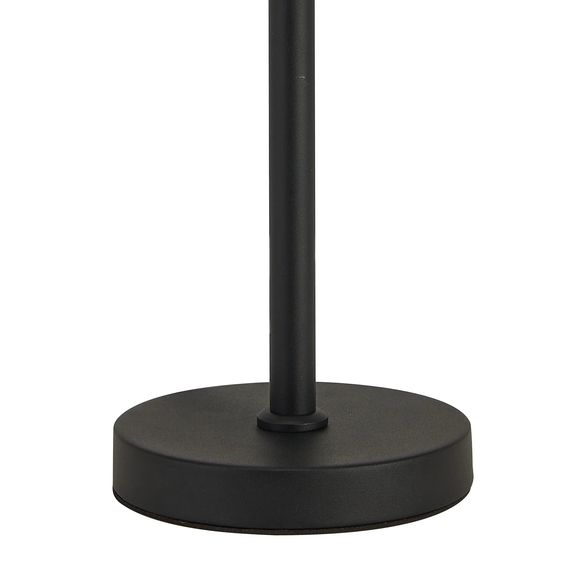 Deacon Table Lamp Without Shade 2 Light - Satin Black