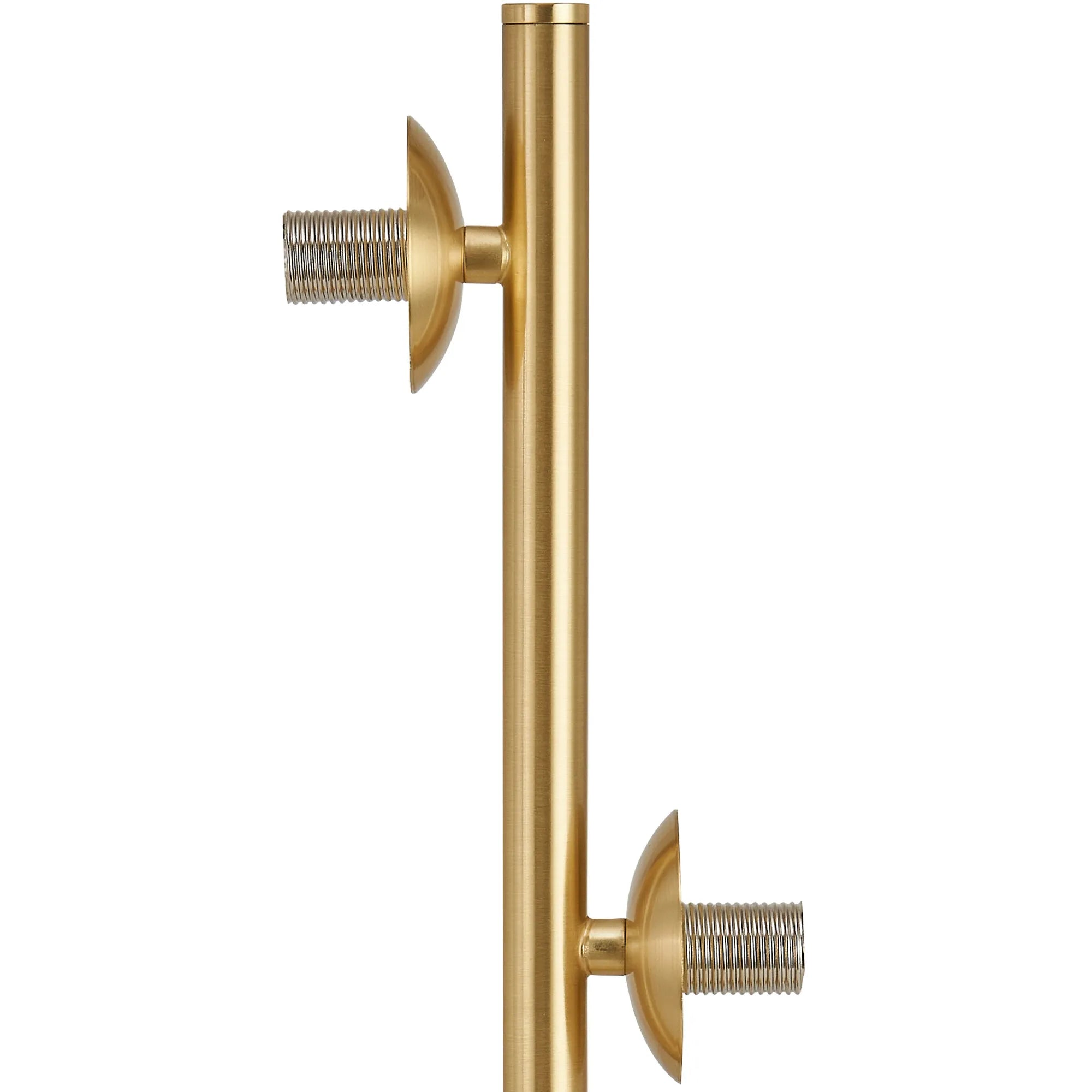 Deacon Table Lamp Without Shade 2 Light - Satin Gold