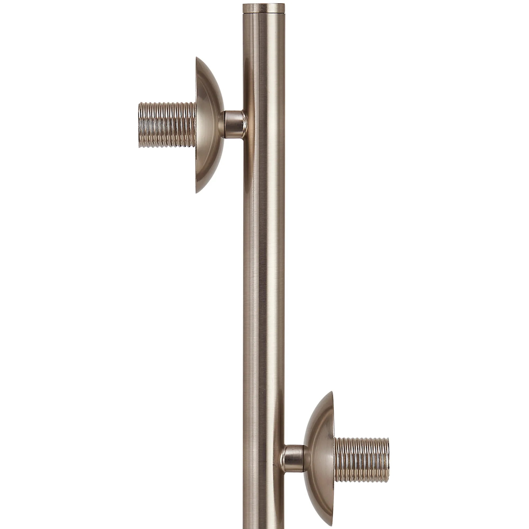 Deacon Table Lamp Without Shade 2 Light - Satin Nickel