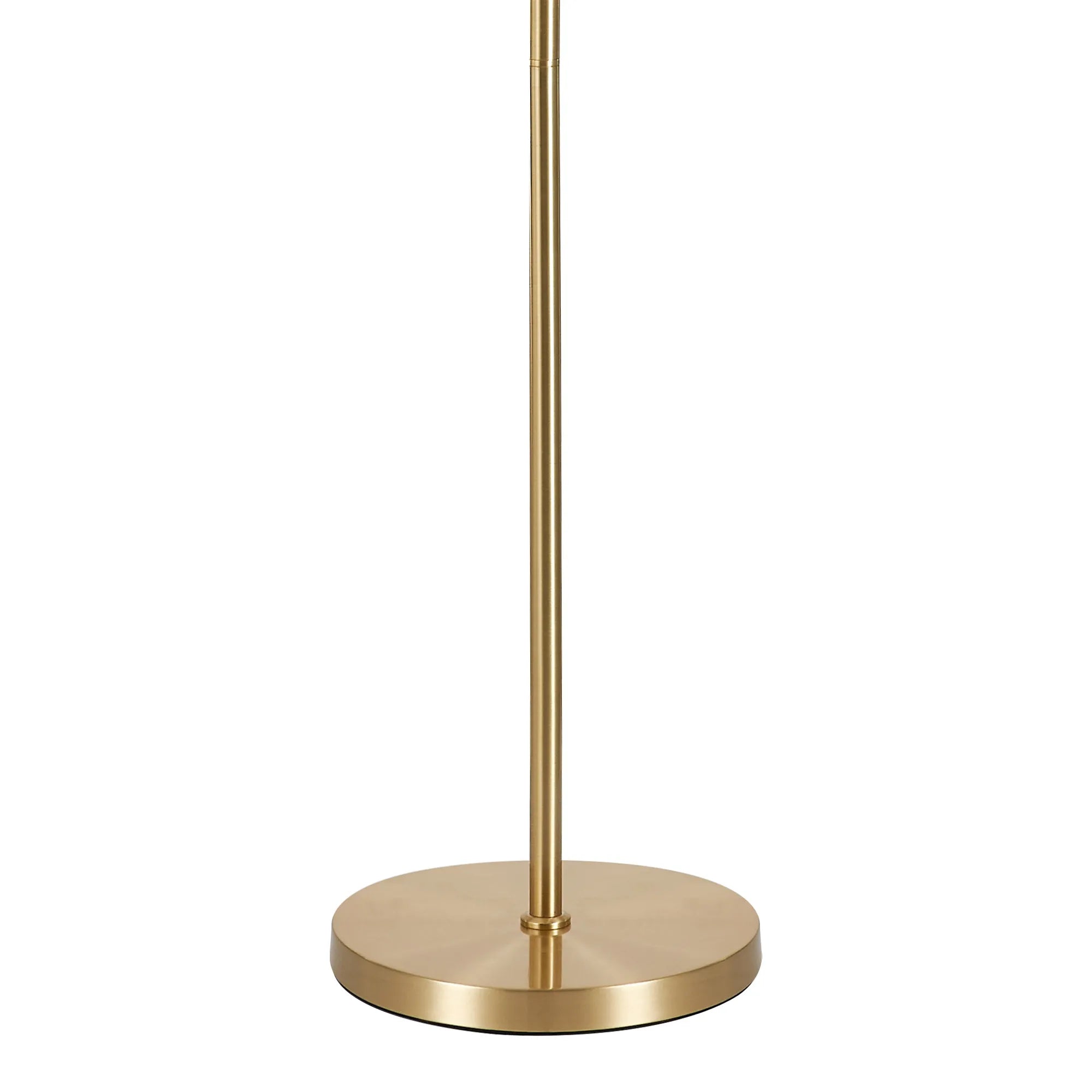 Deacon Floor Lamp Without Shade 3 Light - Satin Gold