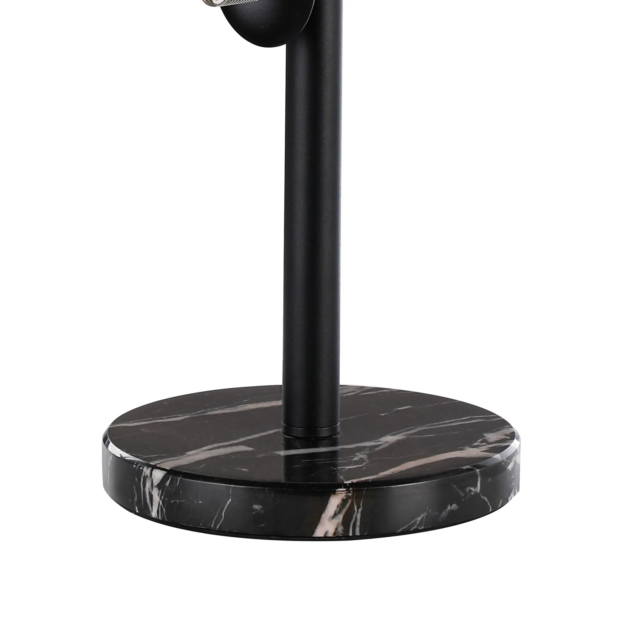 Deacon Table Lamp Without Shade 4 Light - Satin Black